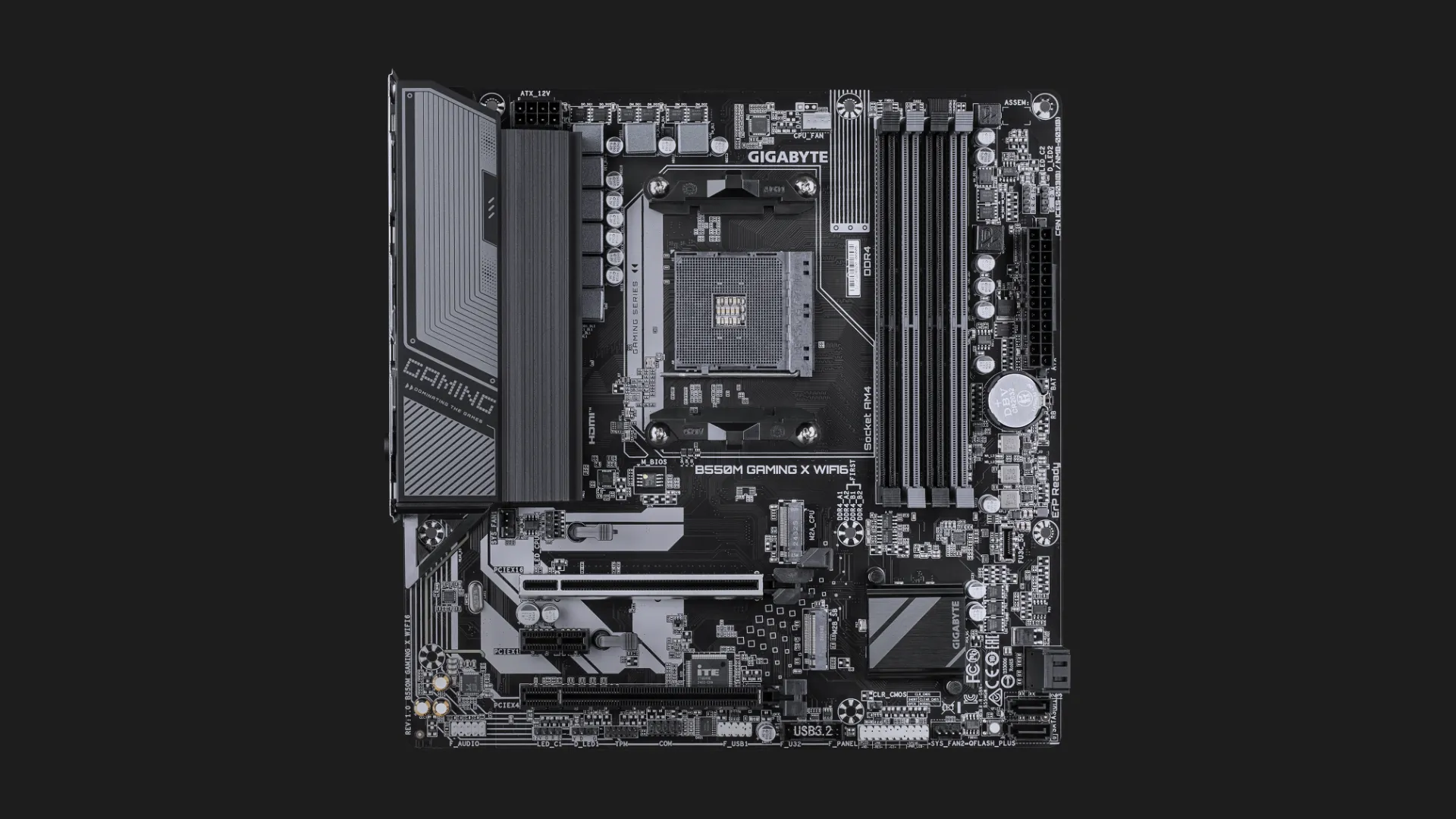 Материнская плата GIGABYTE B550M GAMING X WIFI6 (sAM4) (B550M GAMING X WIFI6)