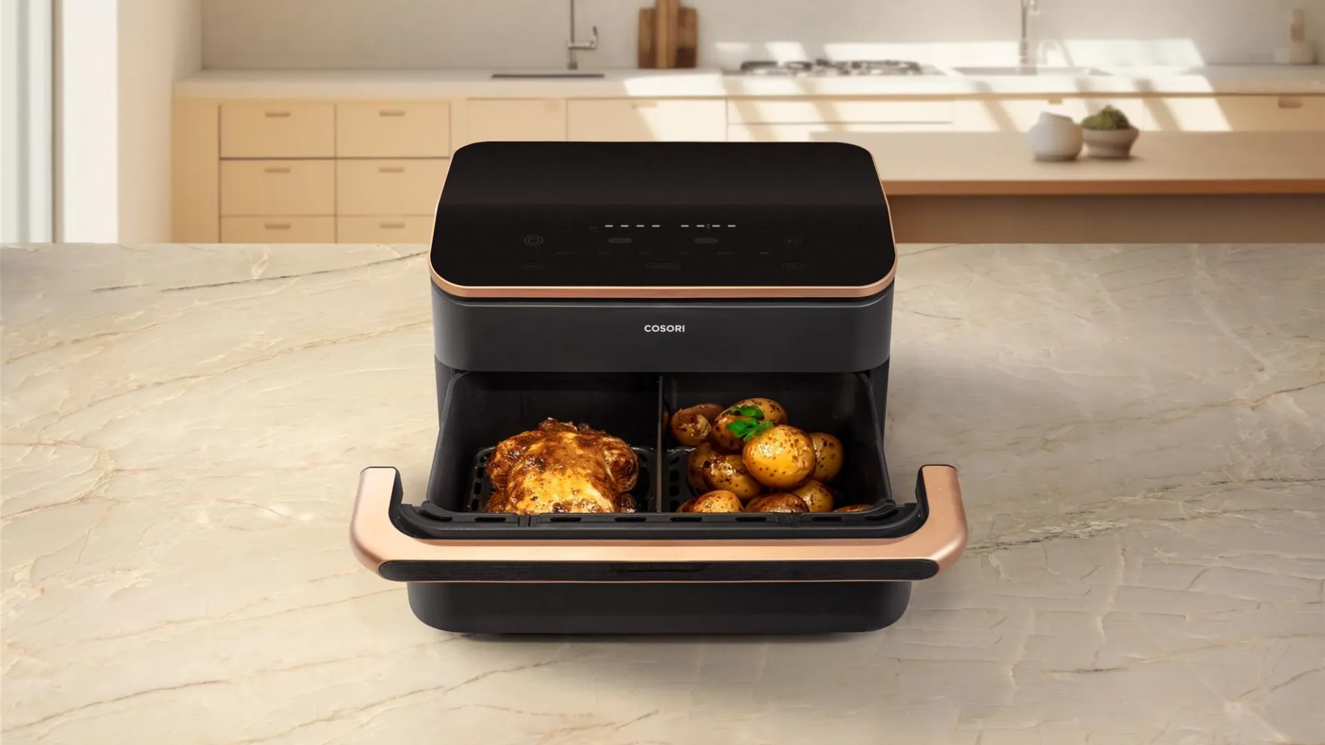Мультипіч Cosori Dual Blaze Twinfry (Black)