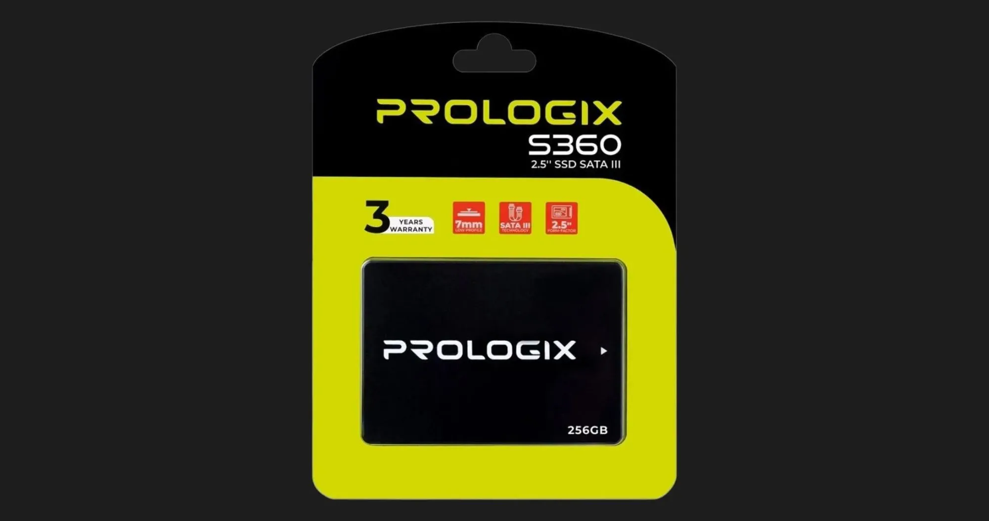 Накопичувач SSD Prologix S360 256GB SATA (PRO256GS360)