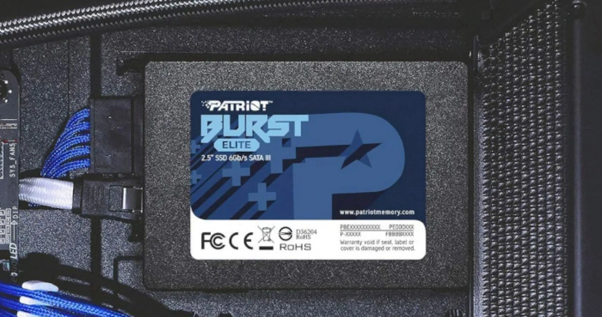 Накопитель SSD Patriot P220 128GB SATA (P220S128G25)