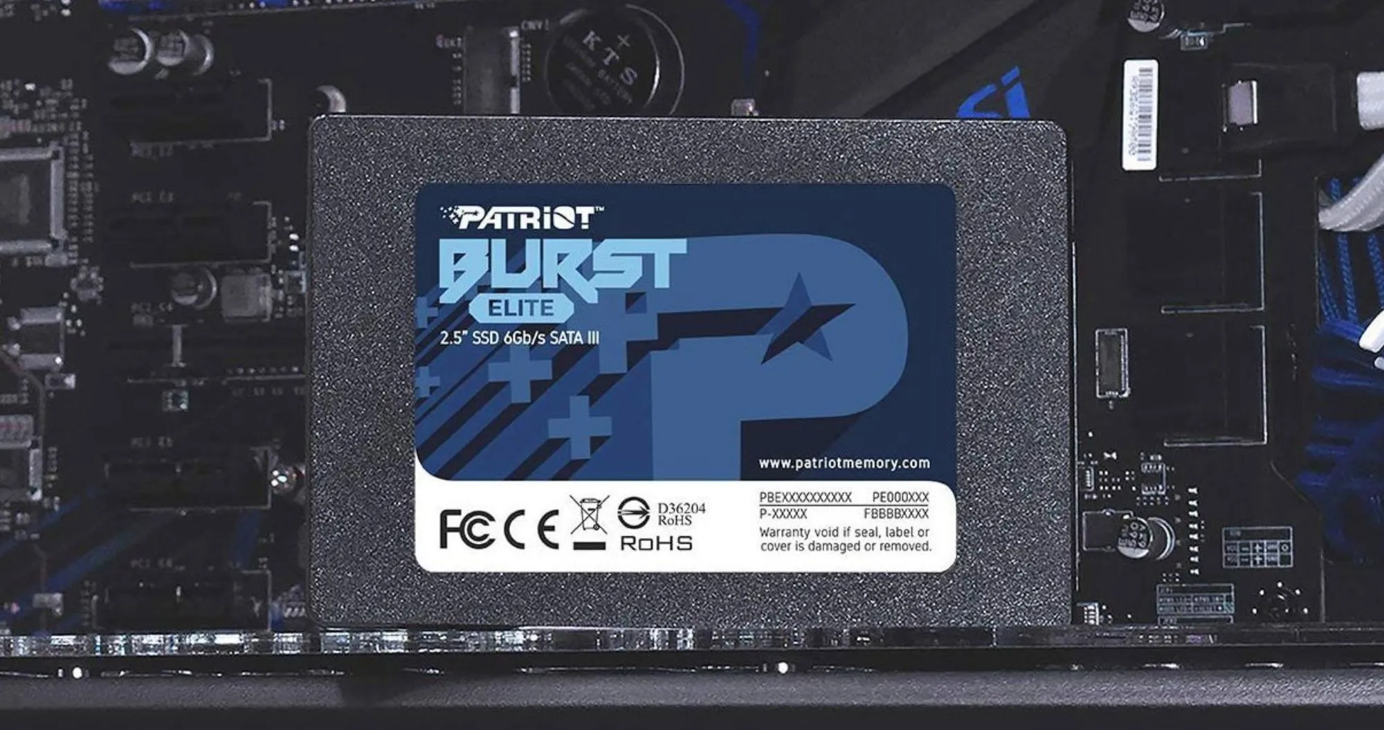 Накопичувач SSD Patriot Burst Elite 120GB SATA (PBE120GS25SSDR)