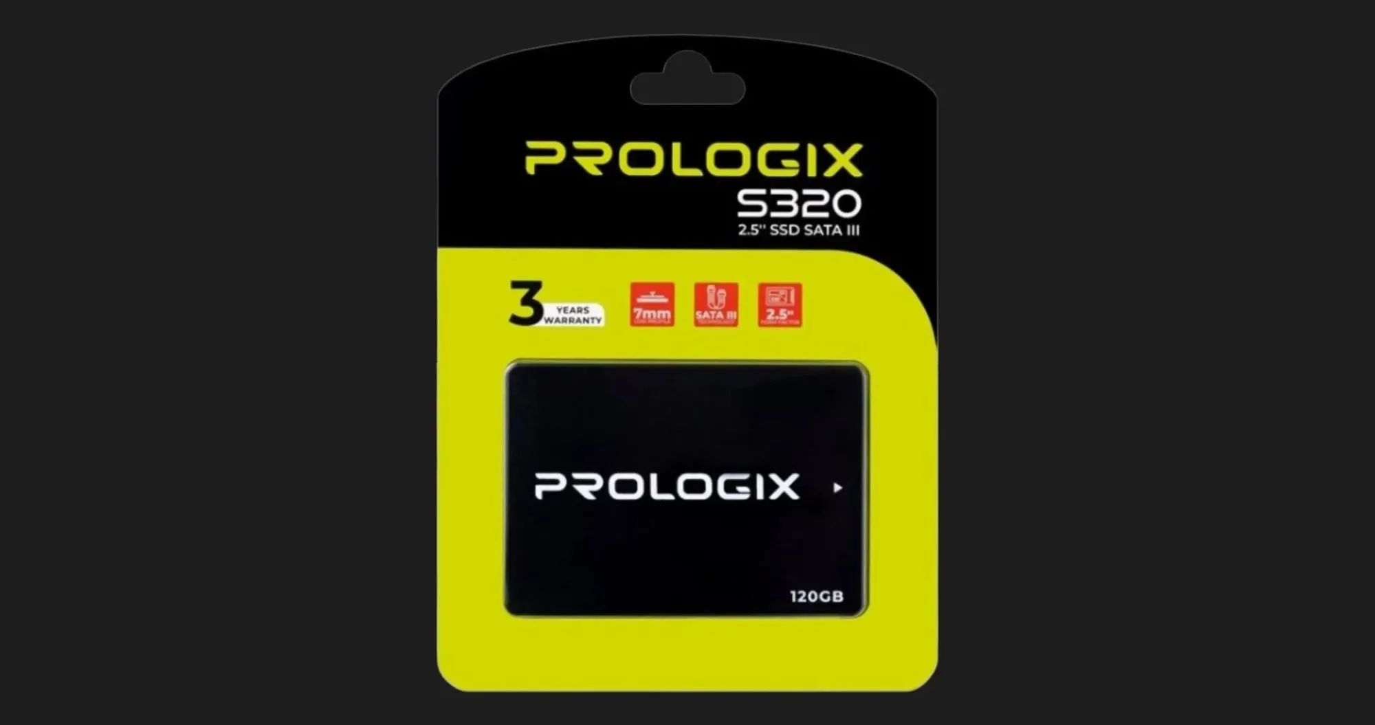 Накопичувач SSD Prologix S320 120GB SATA (PRO120GS320)