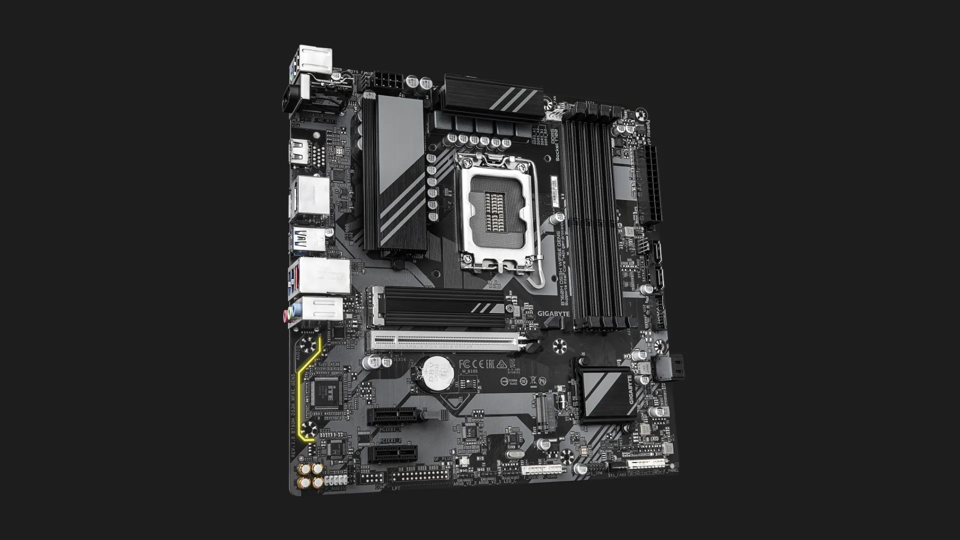 Материнська плата GIGABYTE B760M DS3H WIFI6E GEN5 (B760M DS3H WF6E GEN5)
