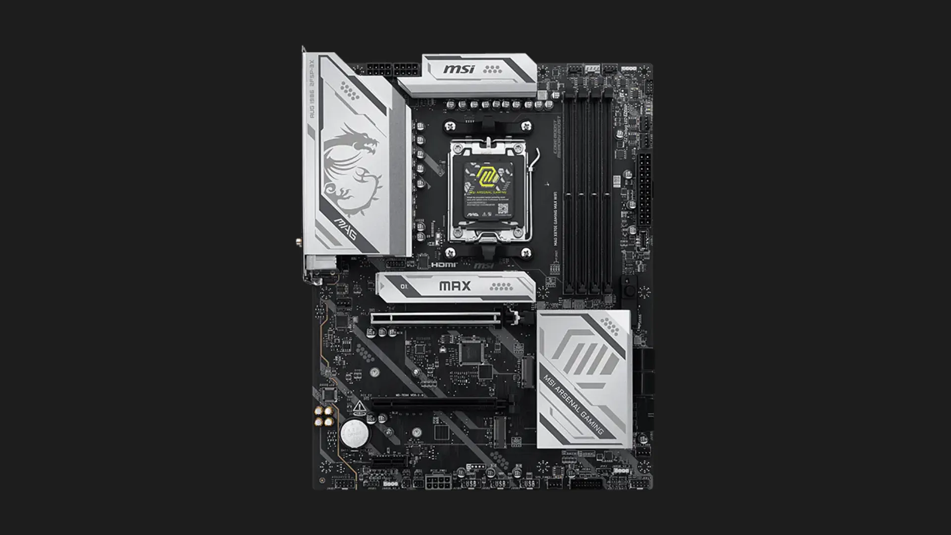 Материнська плата MSI MAG X870E GAMING MAX WIFI (sAM5) (MAG X870E GAM MAX WIFI)