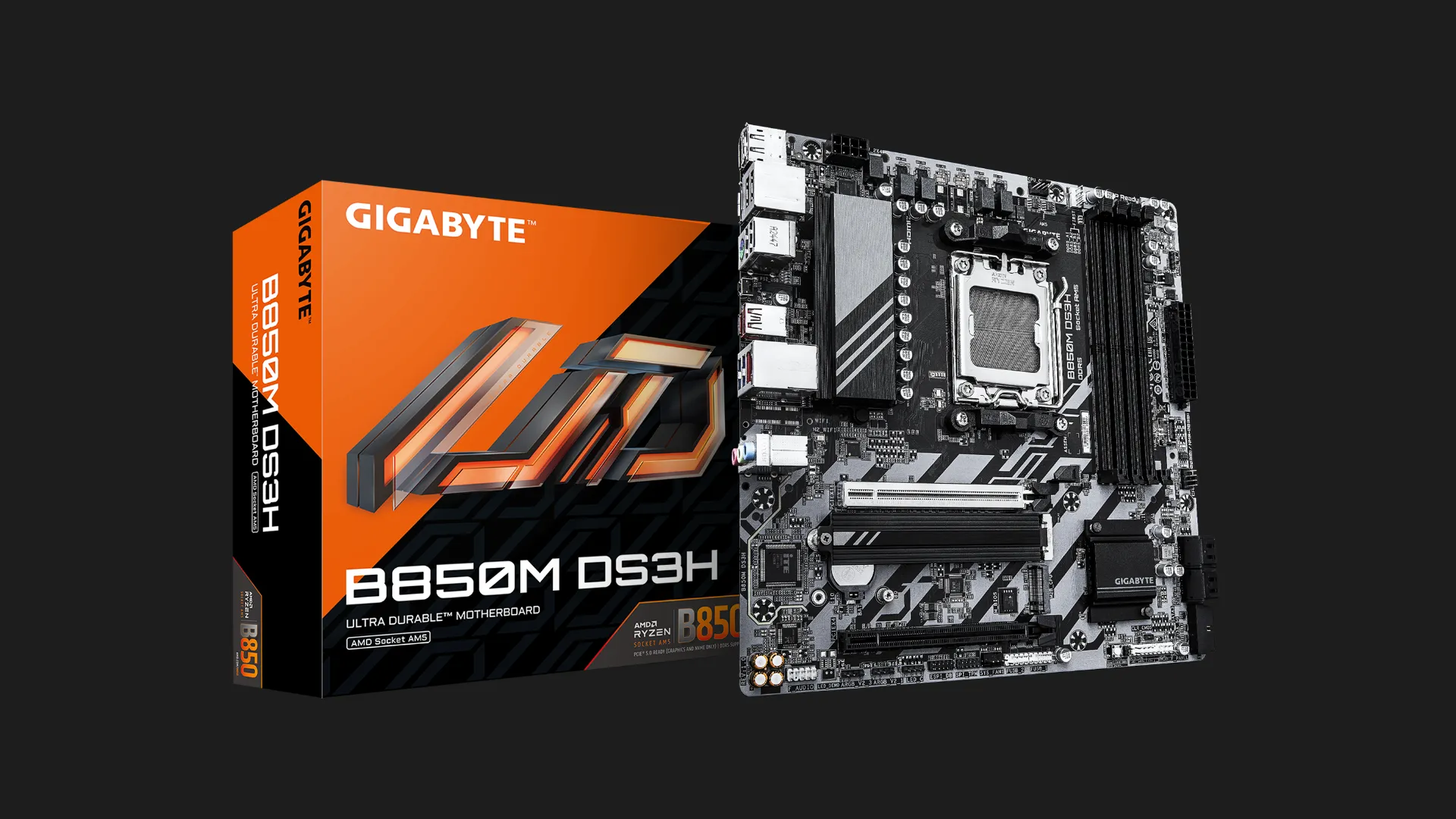 Материнська плата GIGABYTE B850M DS3H (B850M DS3H)