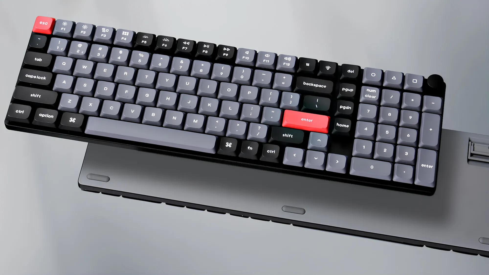 Ігрова клавіатура Keychron K17 Pro 103 Key RGB Hot-swap Gateron MX 2.0 Blue (Black) (K17P-H2-UA)