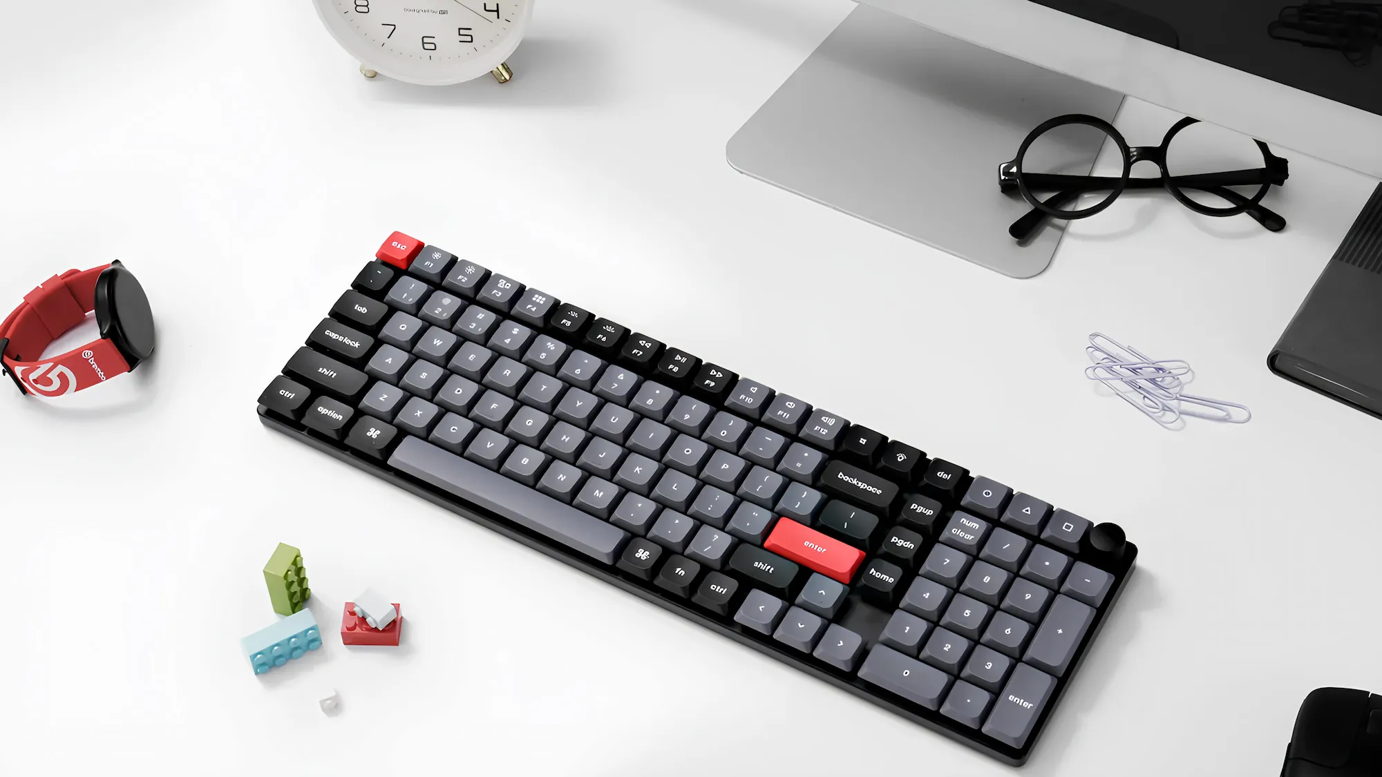 Ігрова клавіатура Keychron K17 Pro 103 Key RGB Gateron MX 2.0 Brown (Black) (K17P-B3-UA)