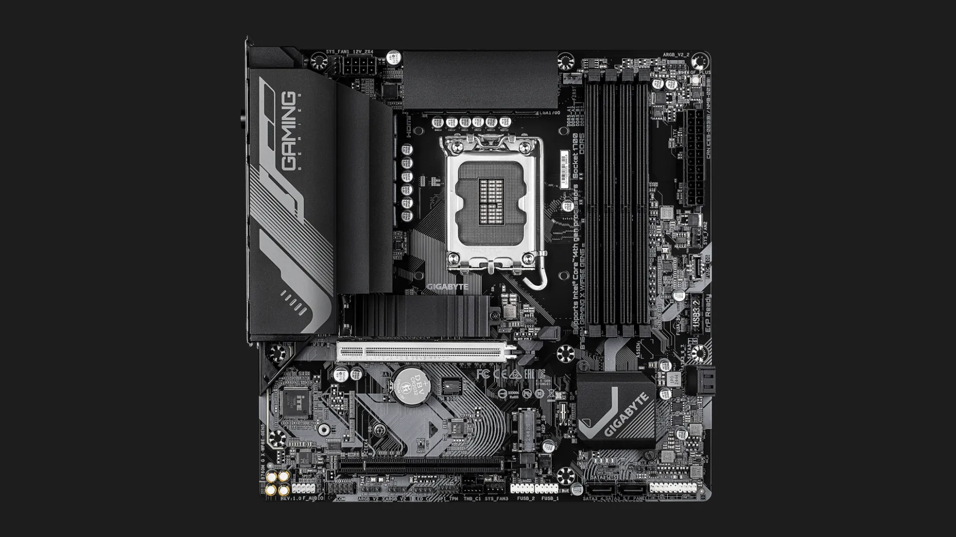 Материнська плата GIGABYTE B760M G X WIFI6E GEN5 (B760M G X WF6E GEN5)