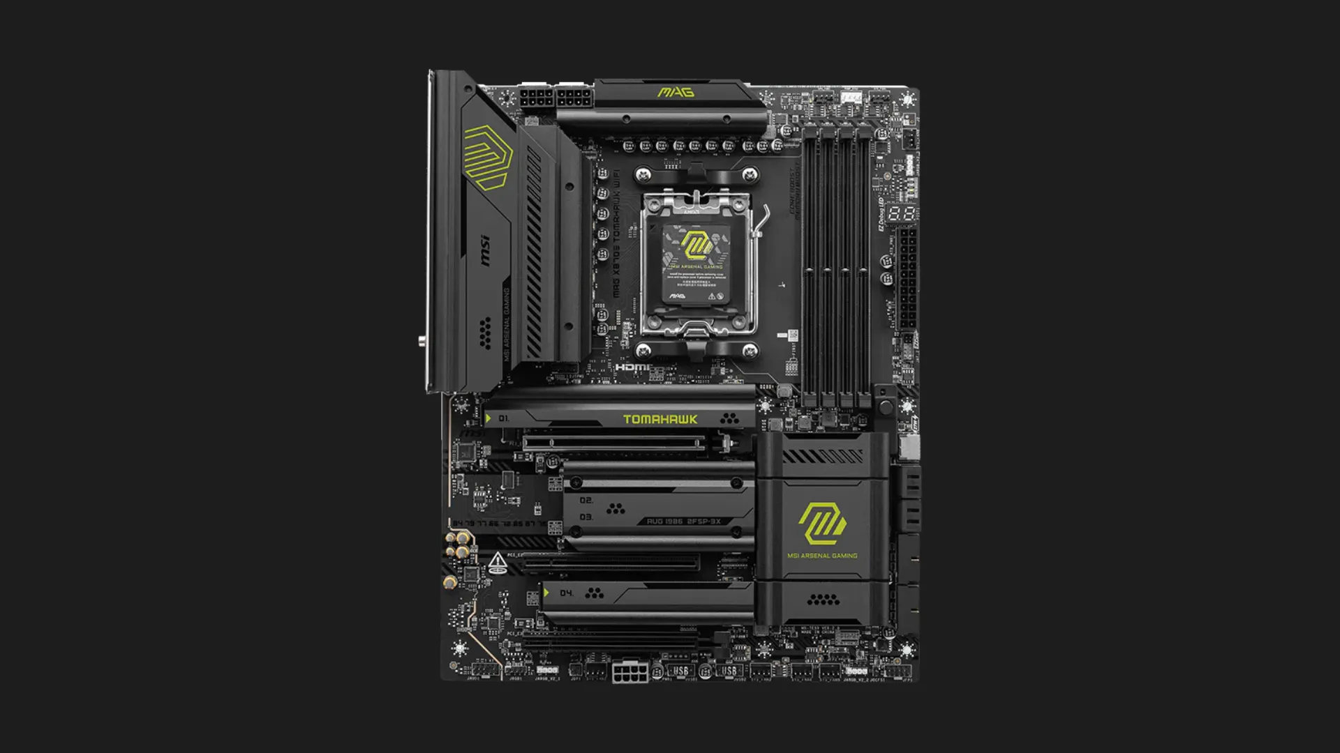 Материнська плата MSI MAG X870E TOMAHAWK WIFI (sAM5) (MAG X870E TOMAHAWK WIFI)