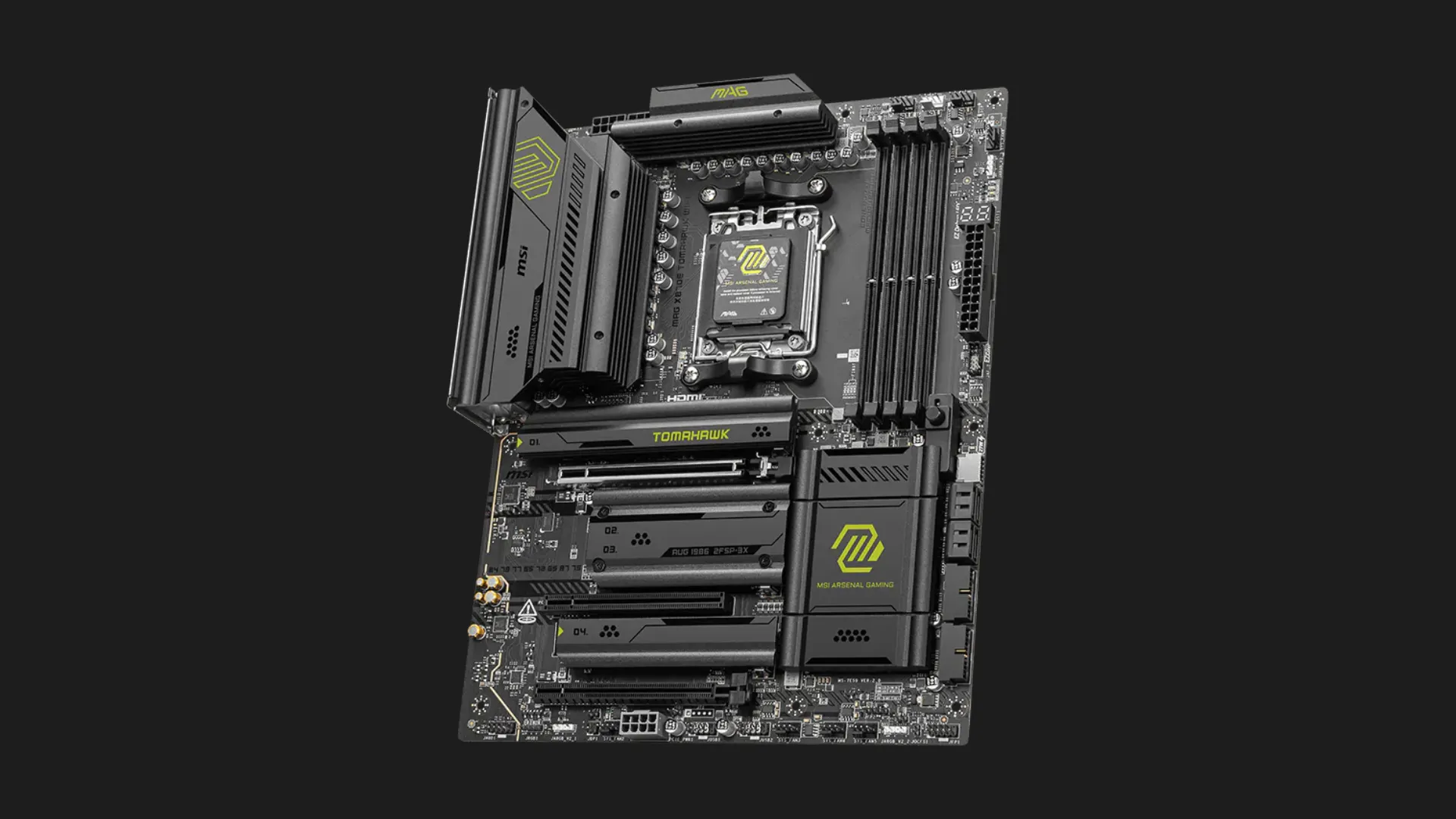 Материнська плата MSI MAG X870E TOMAHAWK WIFI (sAM5) (MAG X870E TOMAHAWK WIFI)