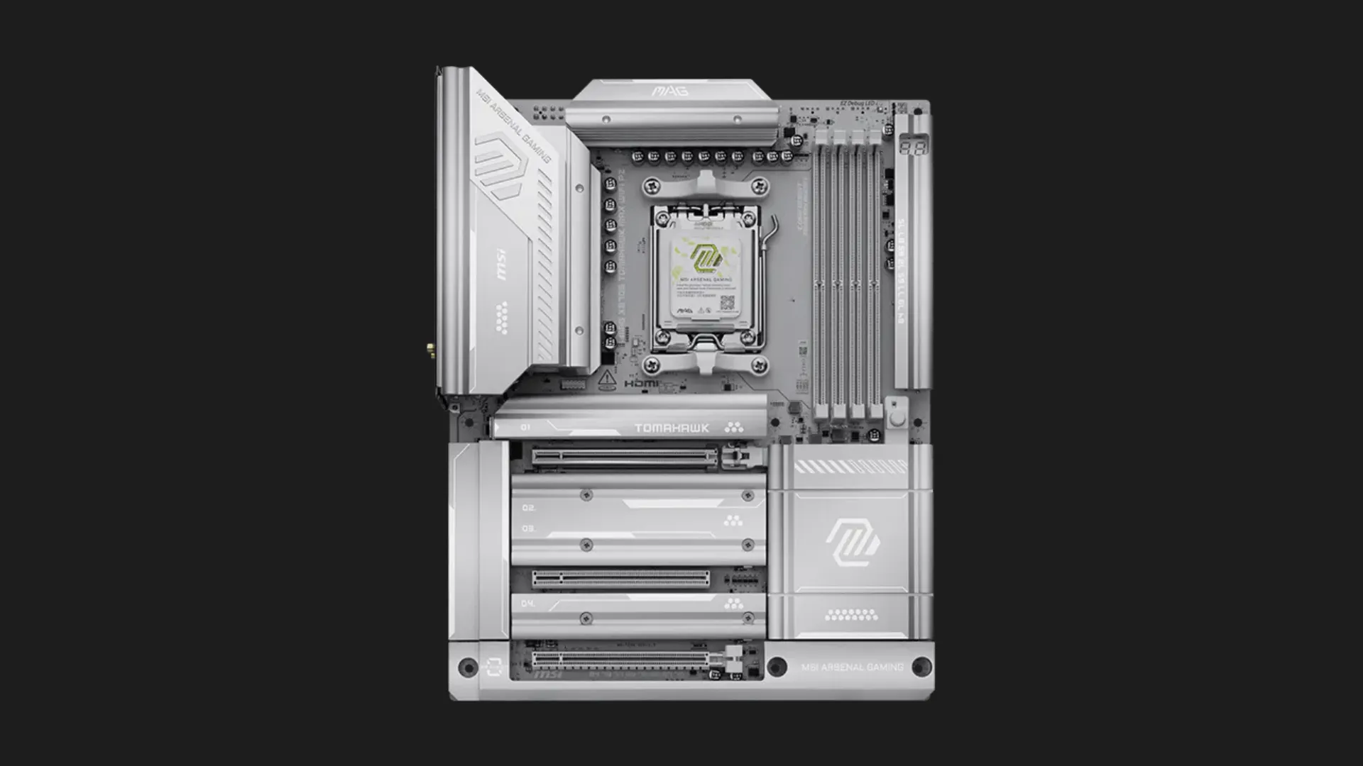 Материнська плата MSI MAG X870E TOMAHAWK MAX WIFI PZ (sAM5) (MAG X870E TOM MAX WIFI PZ)