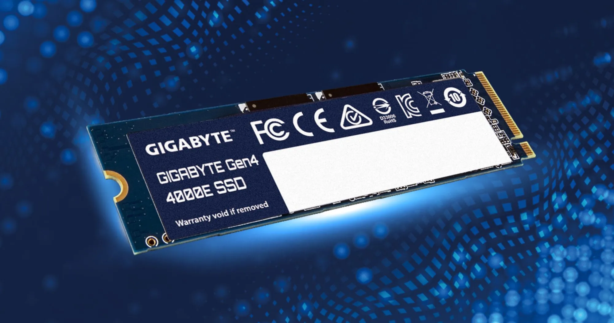 Накопичувач SSD Gigabyte Gen4 4000E 250GB NVMe PCIe 4.0 (G440E250G)