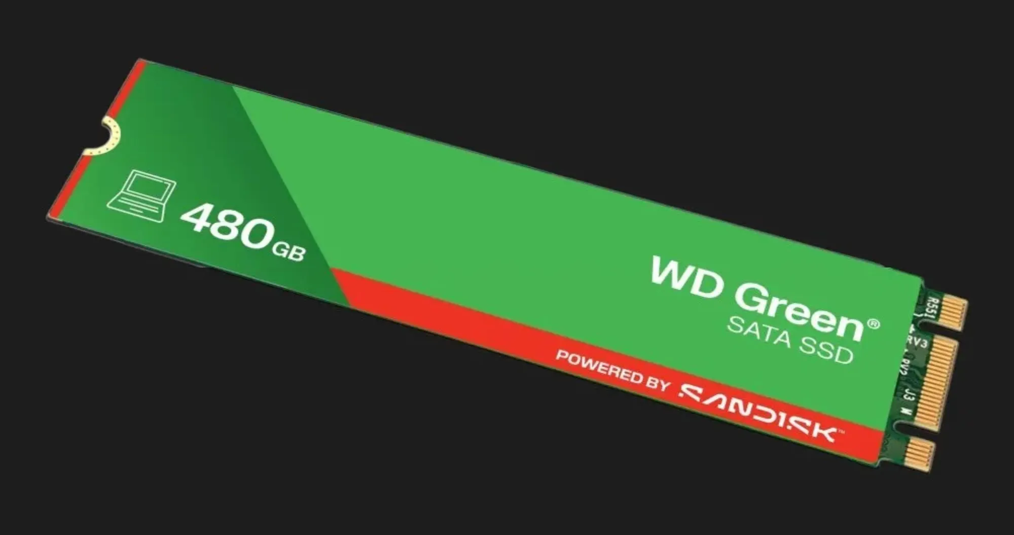 Накопичувач SSD SanDisk Green 480GB SATA (WDS480G3G0B)