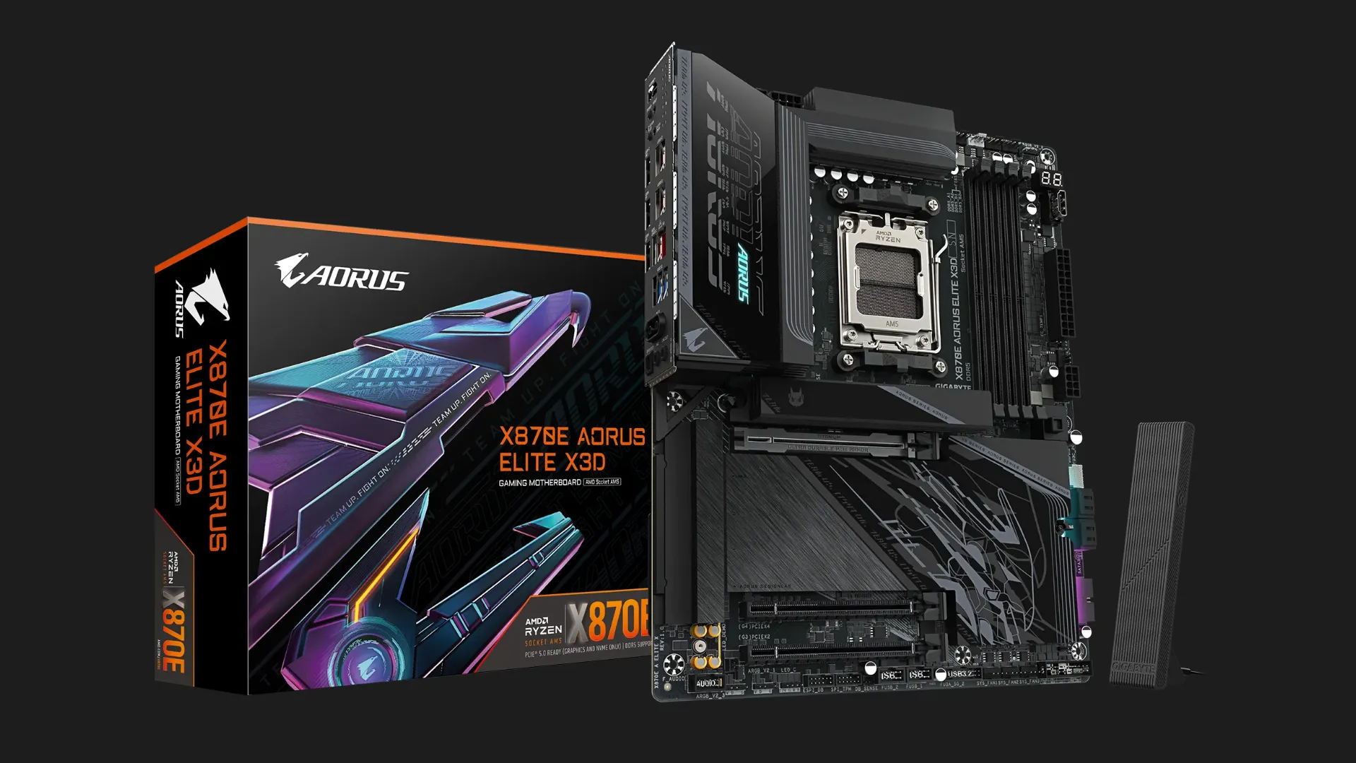 Материнська плата GIGABYTE X870E A ELITE X (sAM5) (X870E A ELITE X)