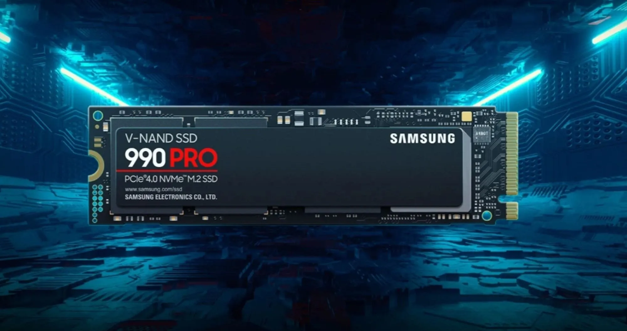 Накопичувач SSD Samsung 990 Pro 1TB NVMe PCIe 4.0 (MZ-V9P1T0BW)