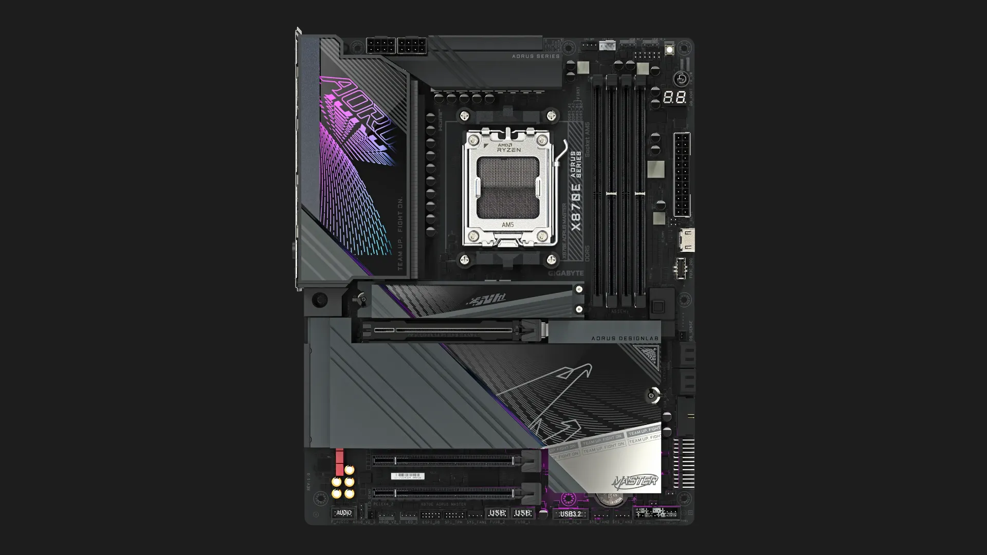 Материнська плата GIGABYTE X870E AORUS MASTER (sAM5) (X870E_AORUS_MASTER)