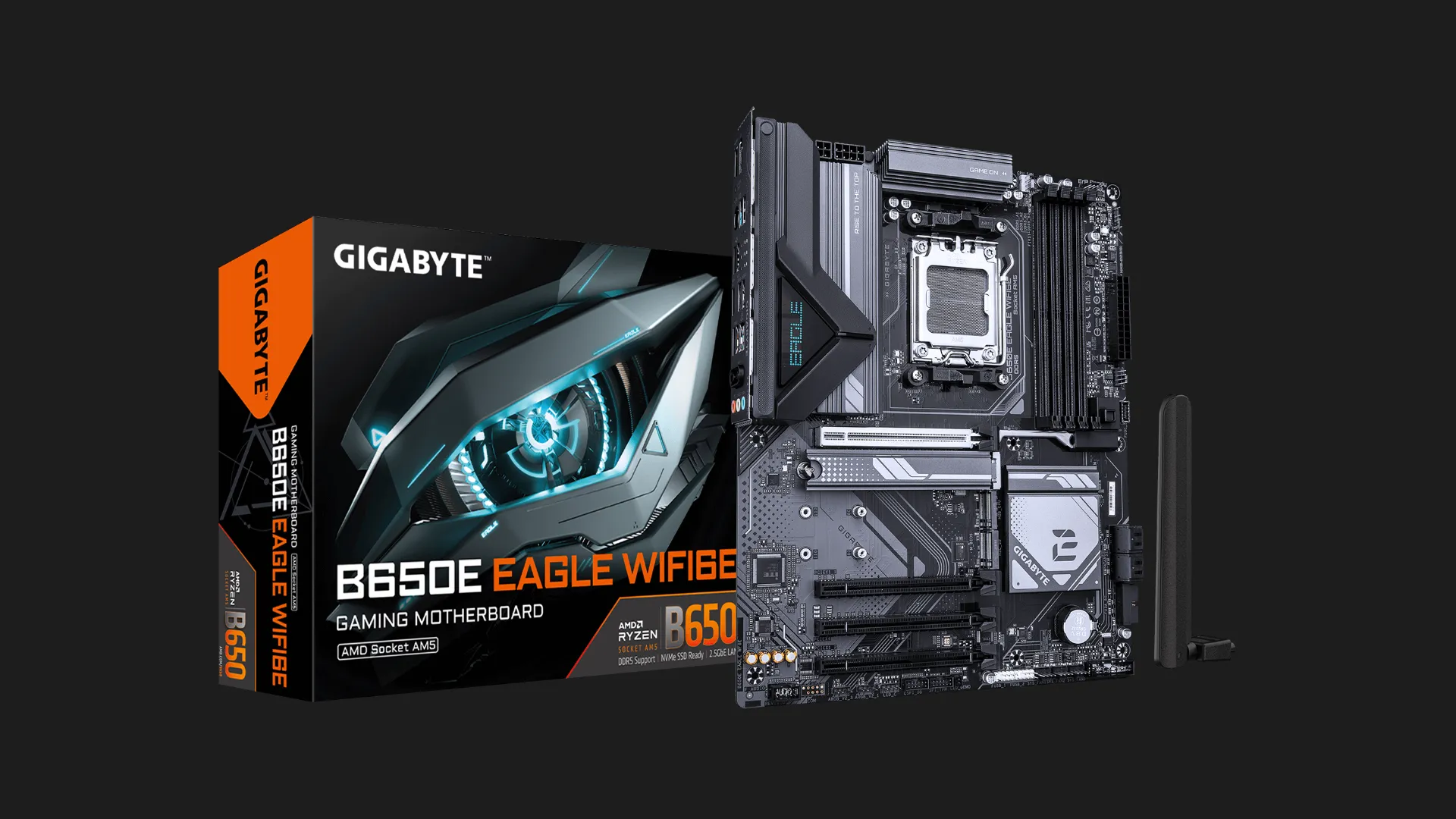 Материнська плата GIGABYTE B650E EAGLE WIFI6E 1.0 (B650E EAGLE WF6E 1.0)