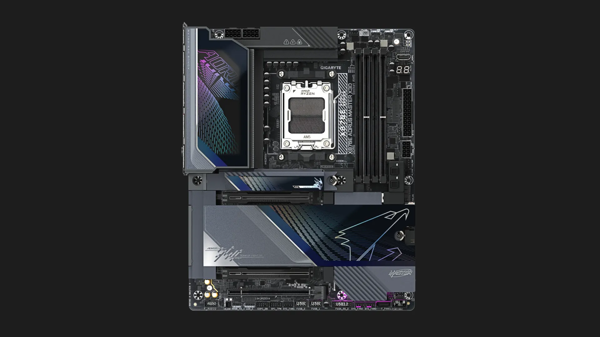 Материнська плата GIGABYTE X870E A MASTER X (sAM5) (X870E A MASTER X)