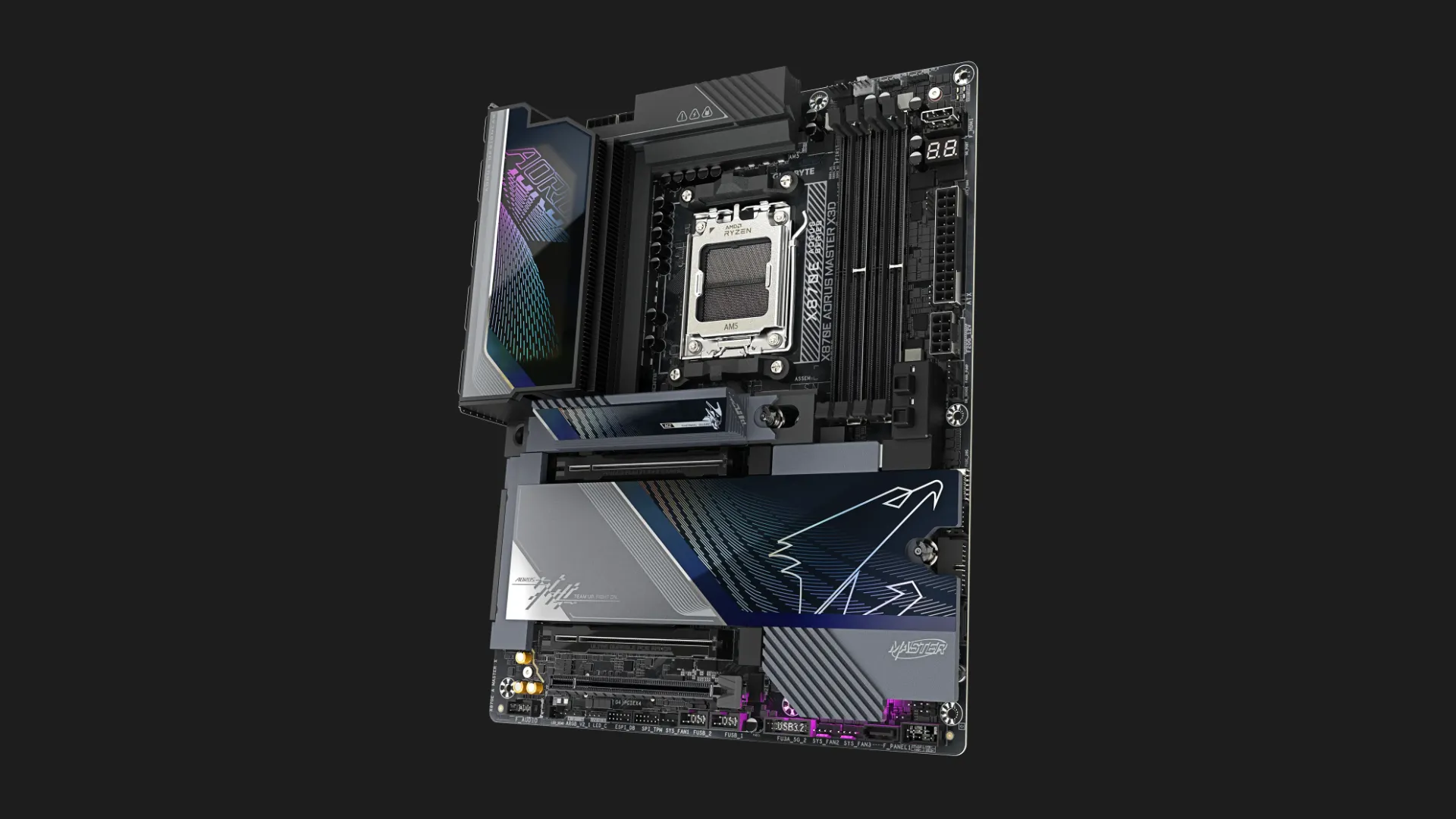 Материнська плата GIGABYTE X870E A MASTER X (sAM5) (X870E A MASTER X)
