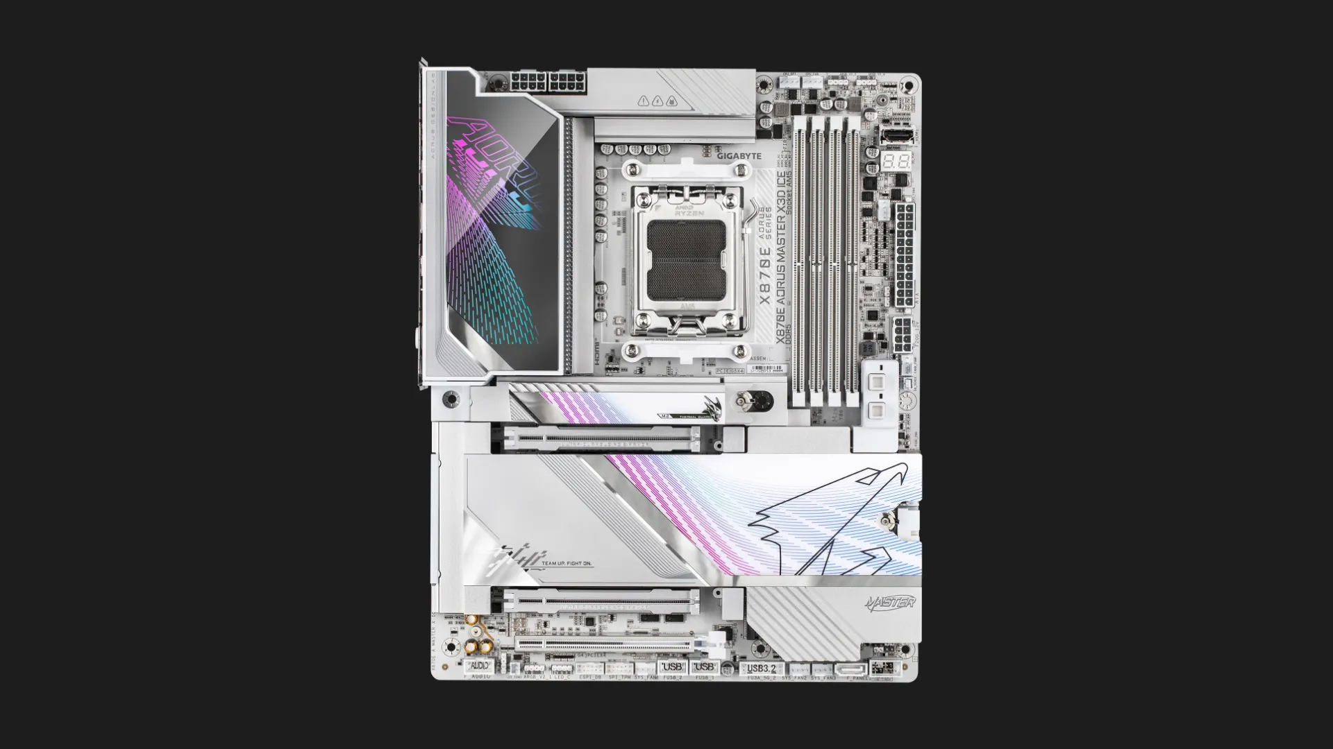 Материнська плата GIGABYTE X870E A MASTER X ICE (sAM5) (X870E A MASTER X ICE)