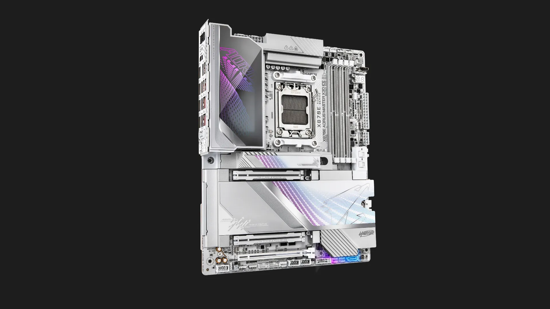 Материнська плата GIGABYTE X870E A MASTER X ICE (sAM5) (X870E A MASTER X ICE)