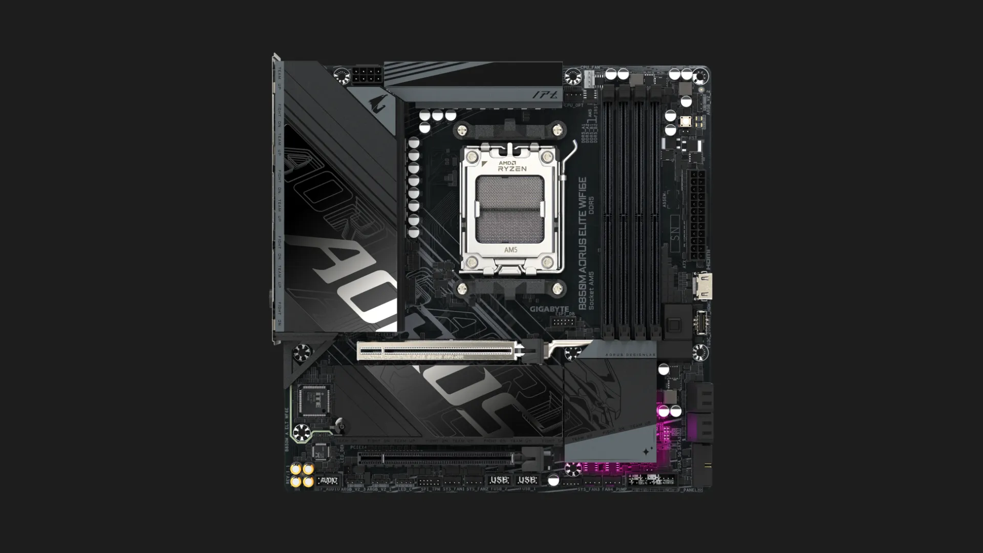 Материнська плата GIGABYTE B850M A ELITE WIFI6E 1.1 (B850M A ELT WF6E 1.1)