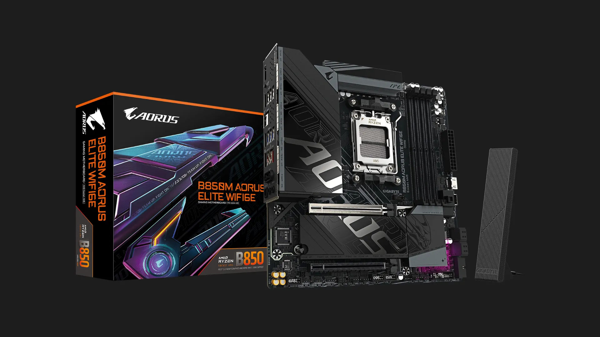 Материнська плата GIGABYTE B850M A ELITE WIFI6E 1.1 (B850M A ELT WF6E 1.1)