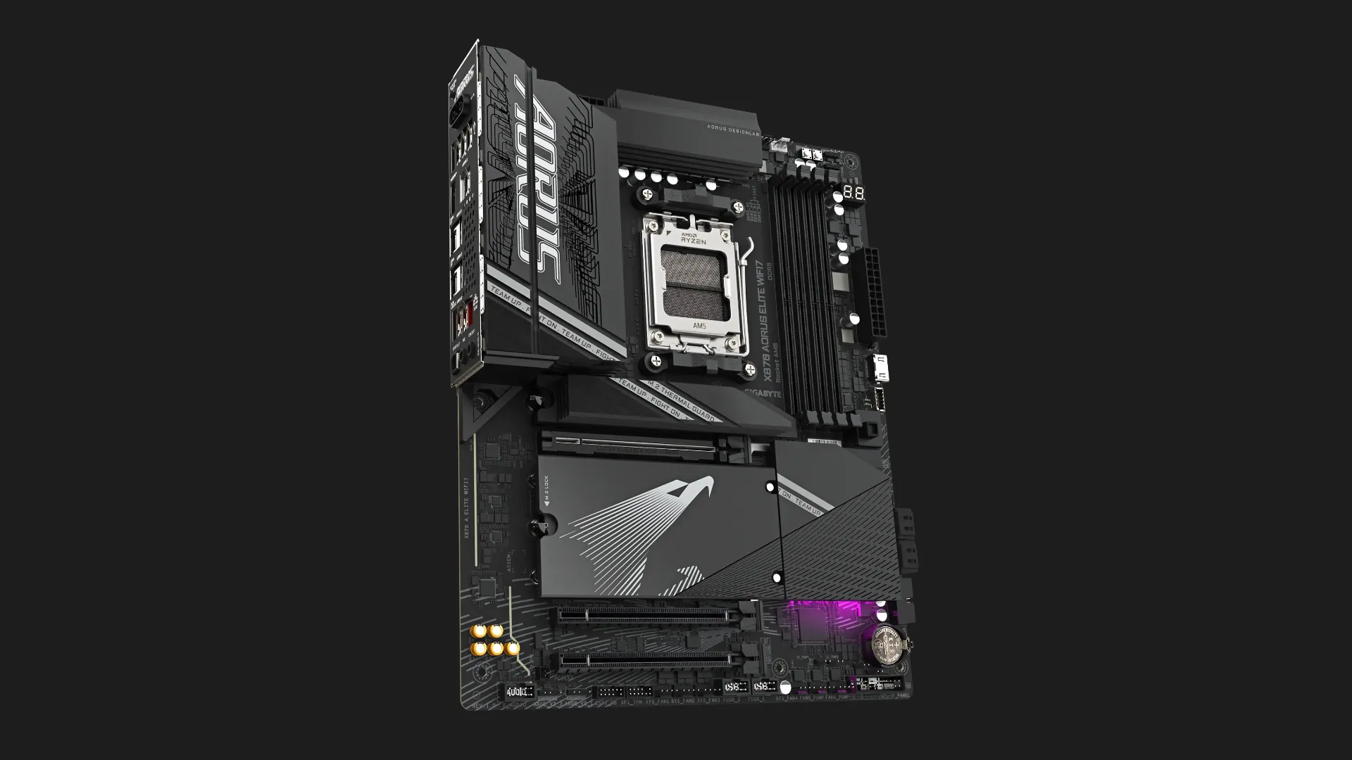 Материнська плата GIGABYTE X870 A ELITE WIFI7 1.1 (sAM5) (X870 A ELITE WIFI7 1.1)