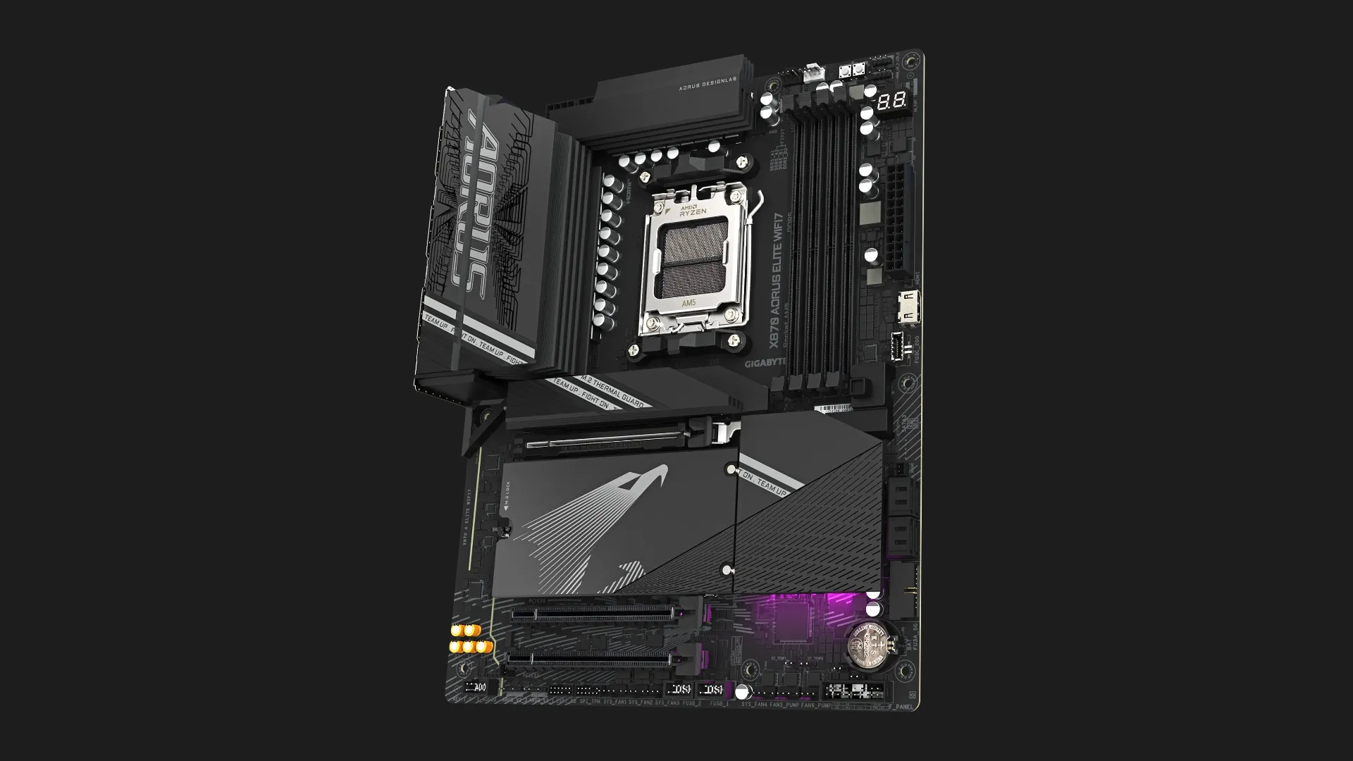 Материнська плата GIGABYTE X870 A ELITE WIFI7 1.1 (sAM5) (X870 A ELITE WIFI7 1.1)