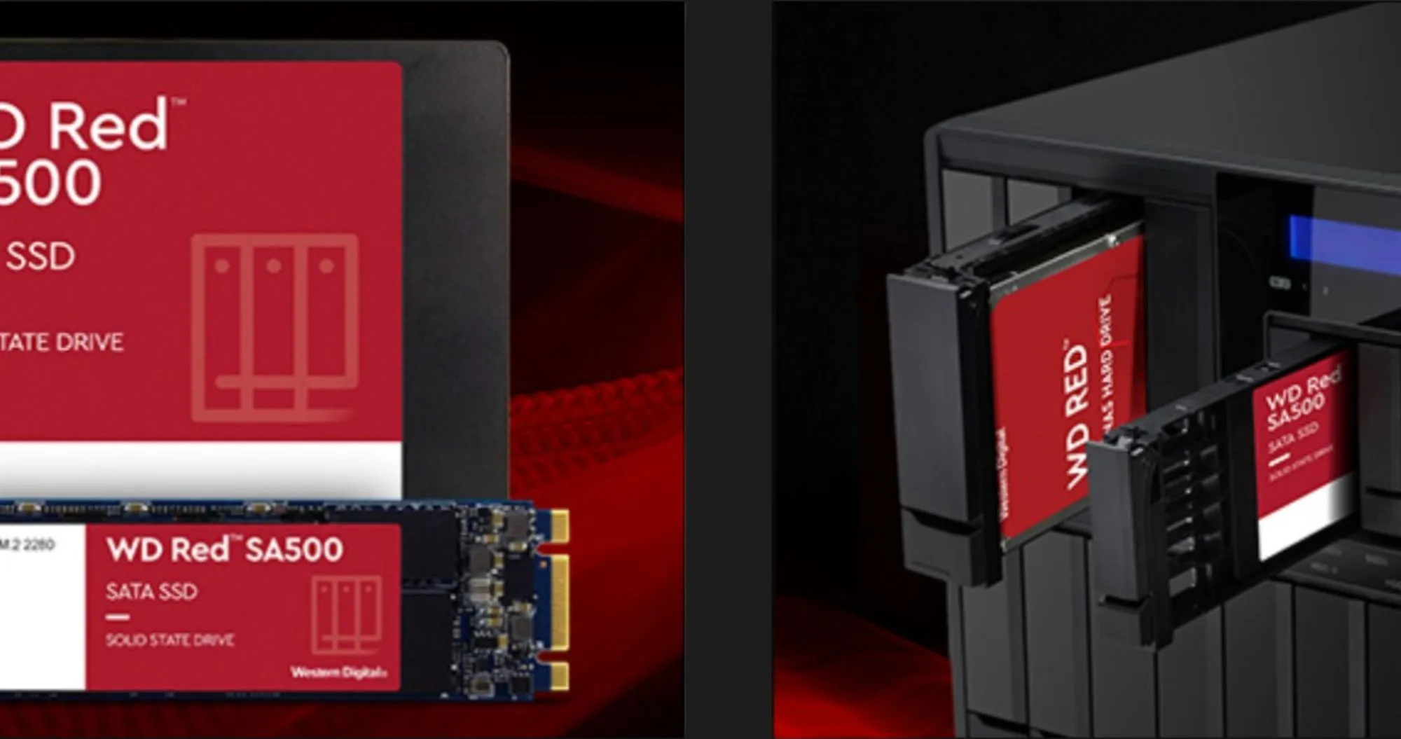 Накопитель SSD WD Red SA500 500GB SATA (WDS500G1R0A)