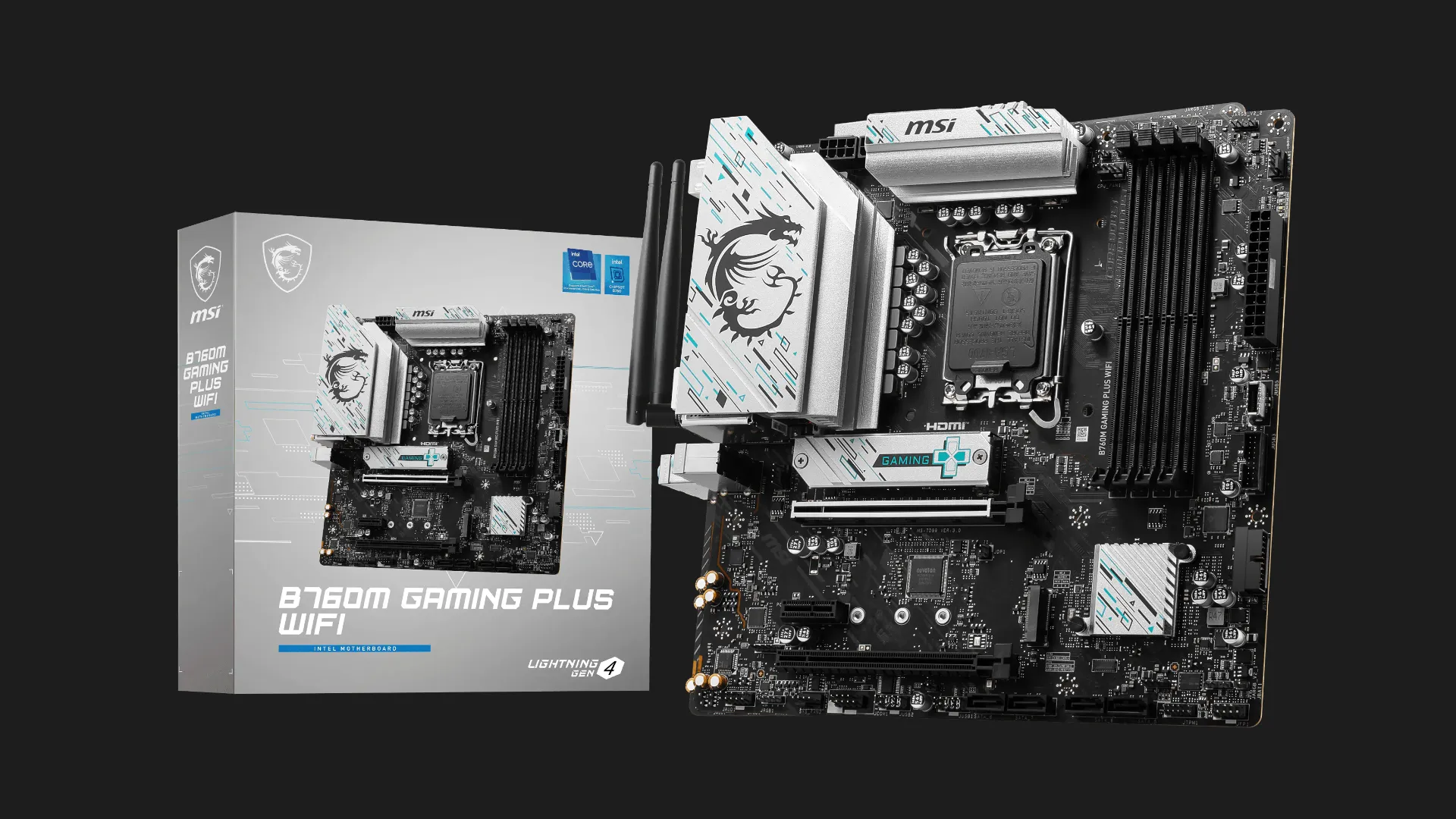 Материнська плата MSI B760 GAMING PLUS WIFI (B760 GAMING PLUS WIFI)