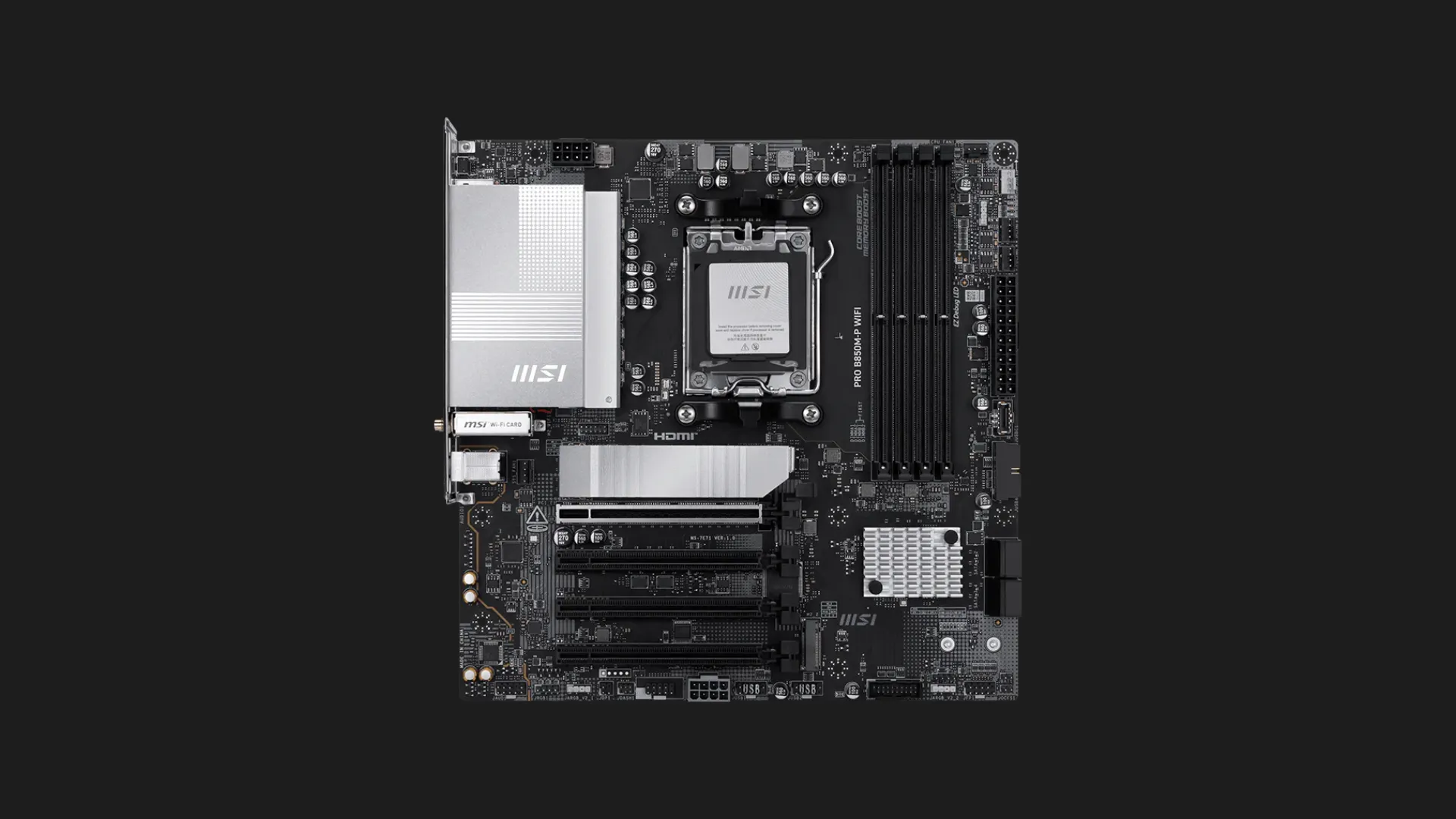 Материнська плата MSI PRO B850M-P WIFI (PRO B850M-P WIFI)