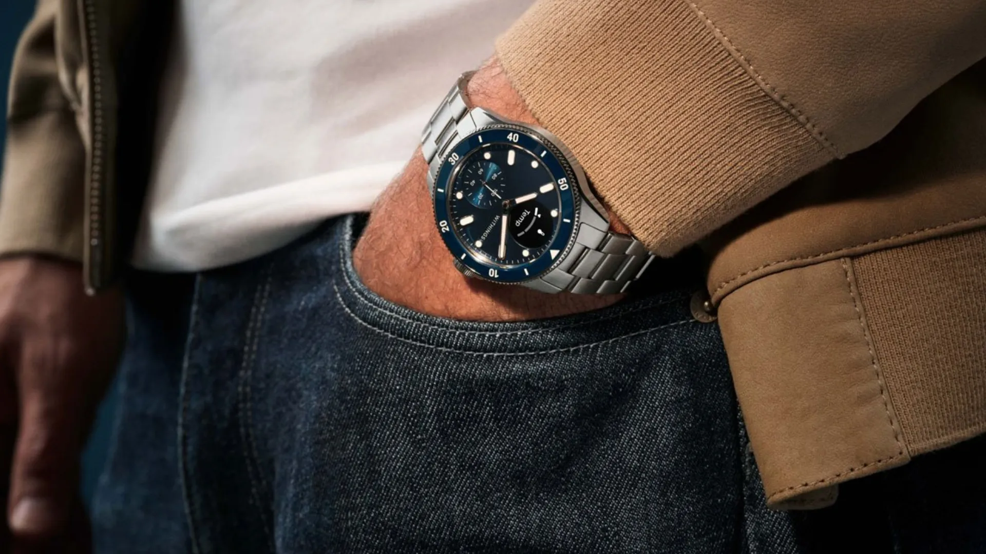 Смарт-годинник Withings ScanWatch Nova 42mm (Black)