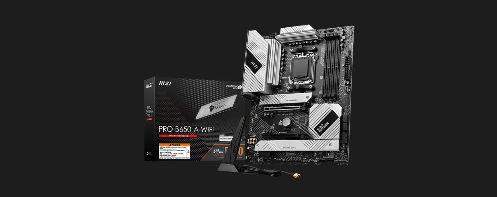 Материнська плата MSI PRO B650-A WIFI (PRO B650-A WIFI)