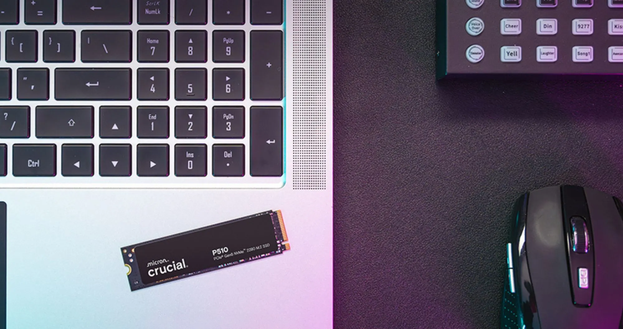 Накопичувач SSD Crucial P510 1TB NVMe PCIe 5.0 (CT1000P510SSD8)
