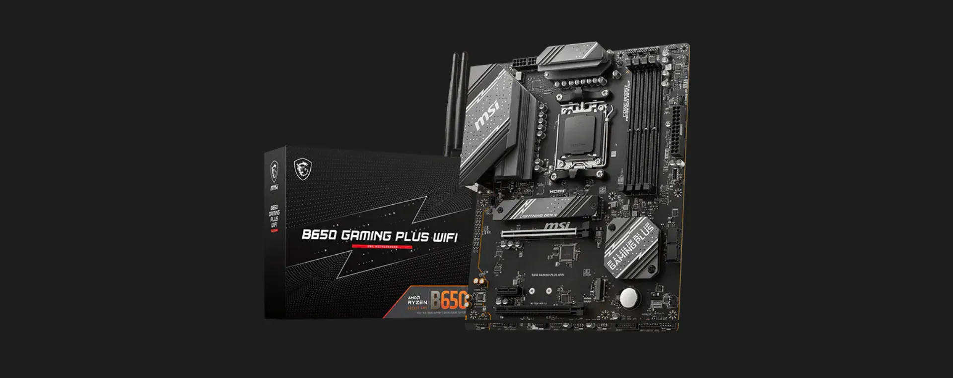 Материнська плата MSI B650 GAMING PLUS WIFI (B650 GAMING PLUS WIFI)