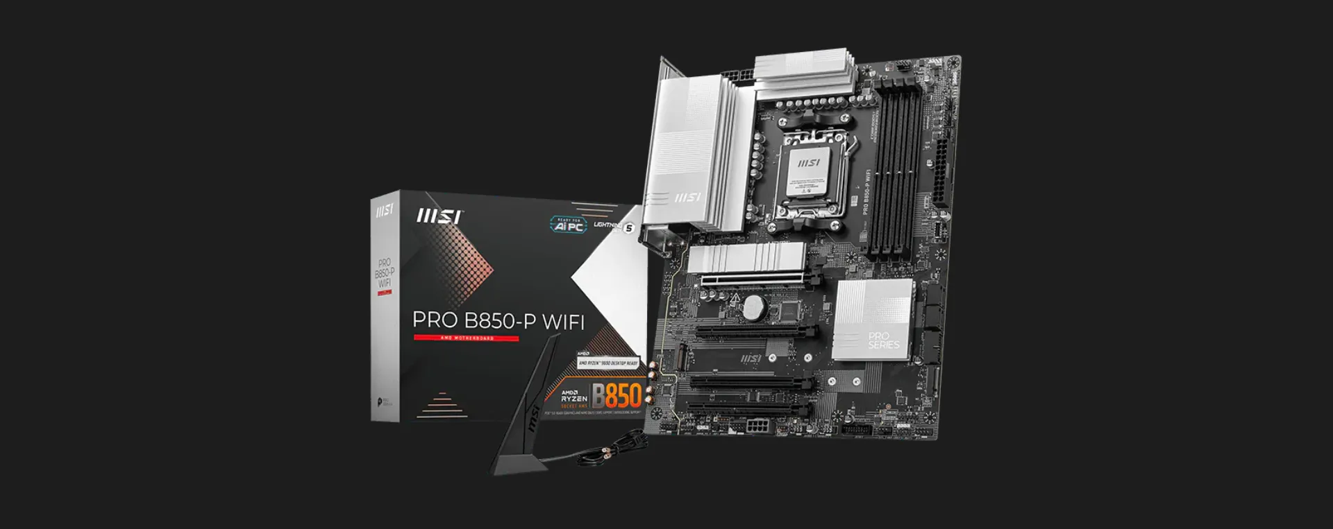 Материнська плата MSI PRO B850-P WIFI (PRO B850-P WIFI)