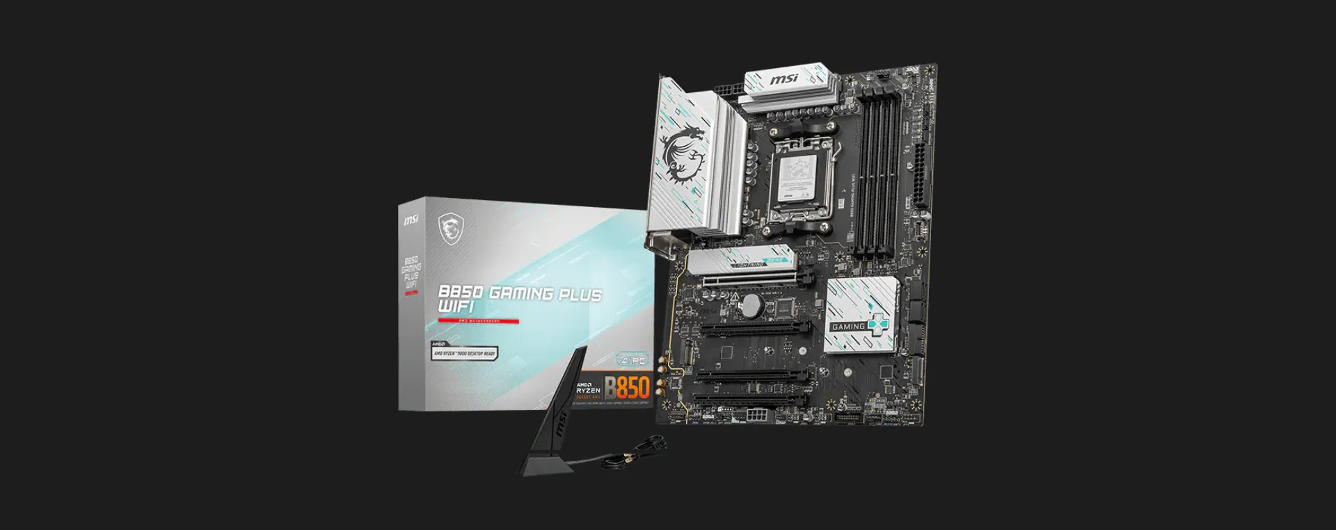 Материнська плата MSI B850 GAMING PLUS WIFI (B850 GAMING PLUS WIFI)
