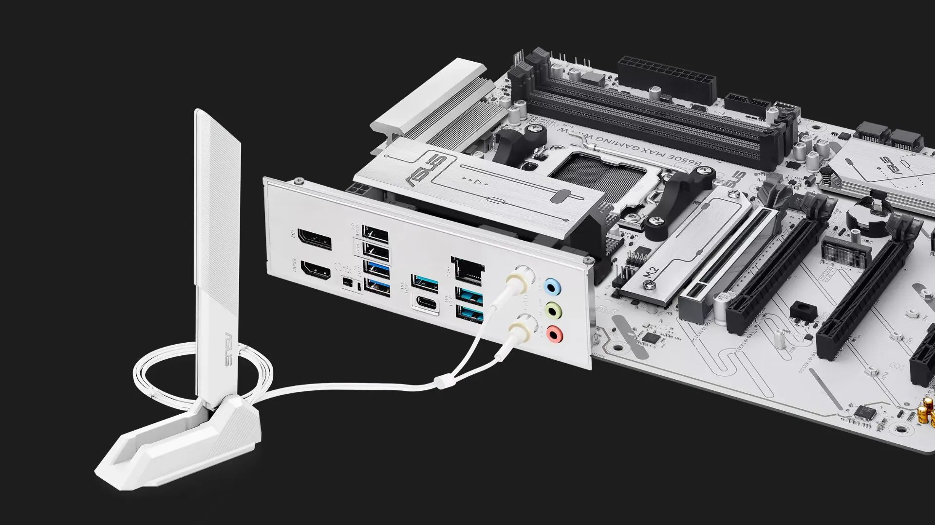 Материнська плата ASUS B650E MAX GAMING WIFI W (sAM5) (90MB1M00-M0EAY0)