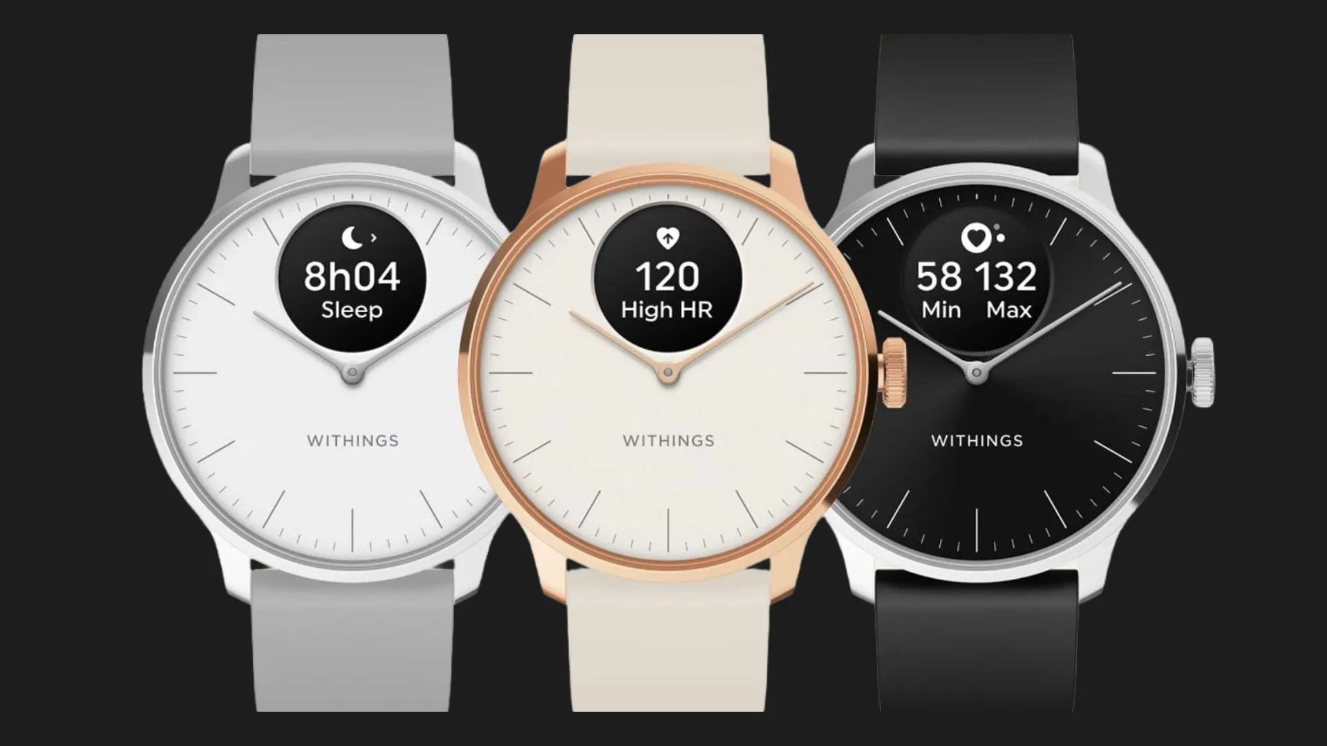 Смарт-годинник Withings ScanWatch Light 37mm (Pearl White)