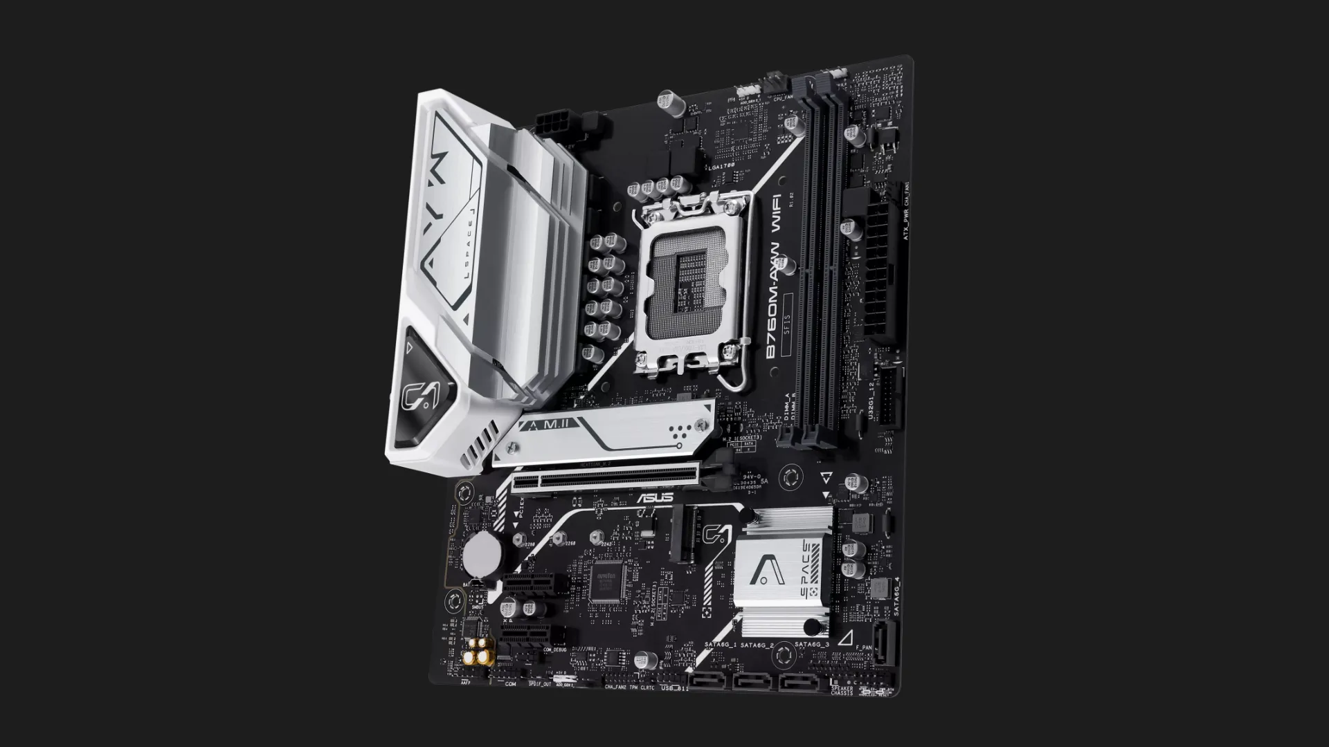 Материнська плата ASUS B760M-AYW WIFI-SI (90MB1FK0-M0UBY0)