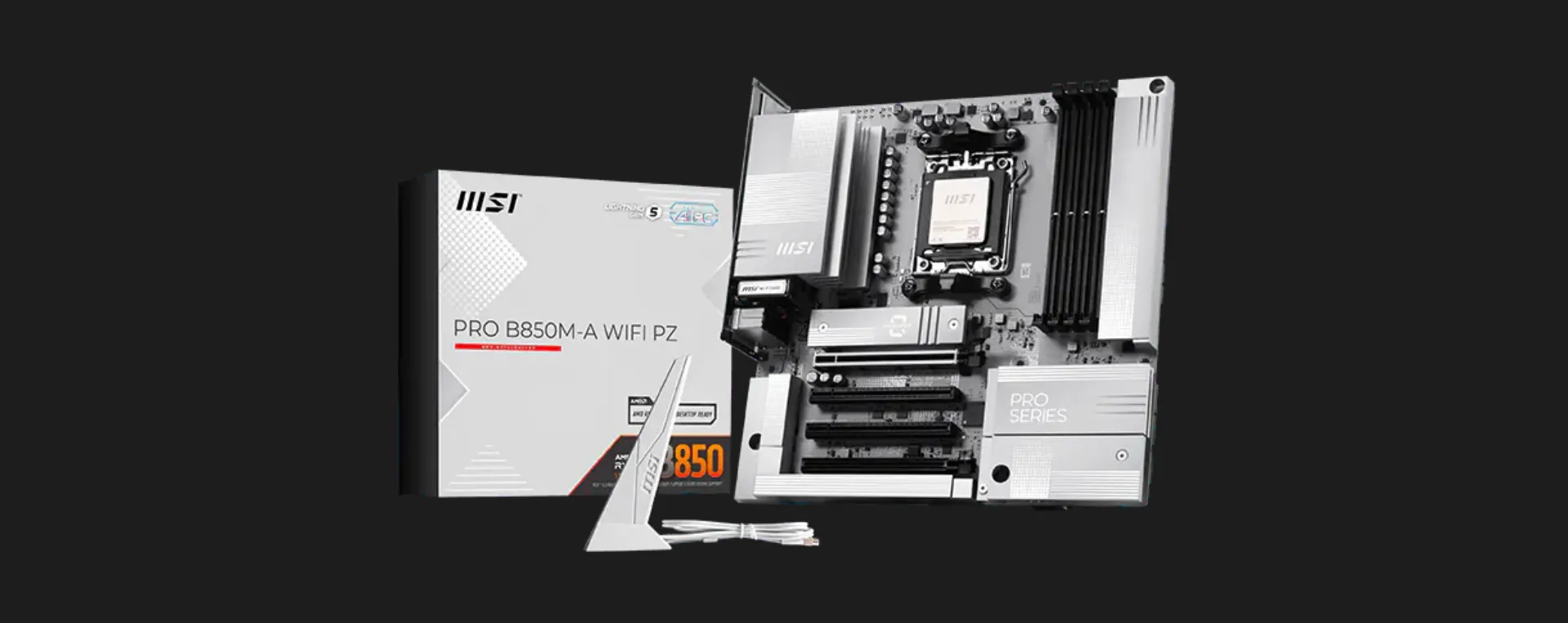 Материнська плата MSI PRO B850M-A WIFI PZ (PRO B850M-A WIFI PZ)