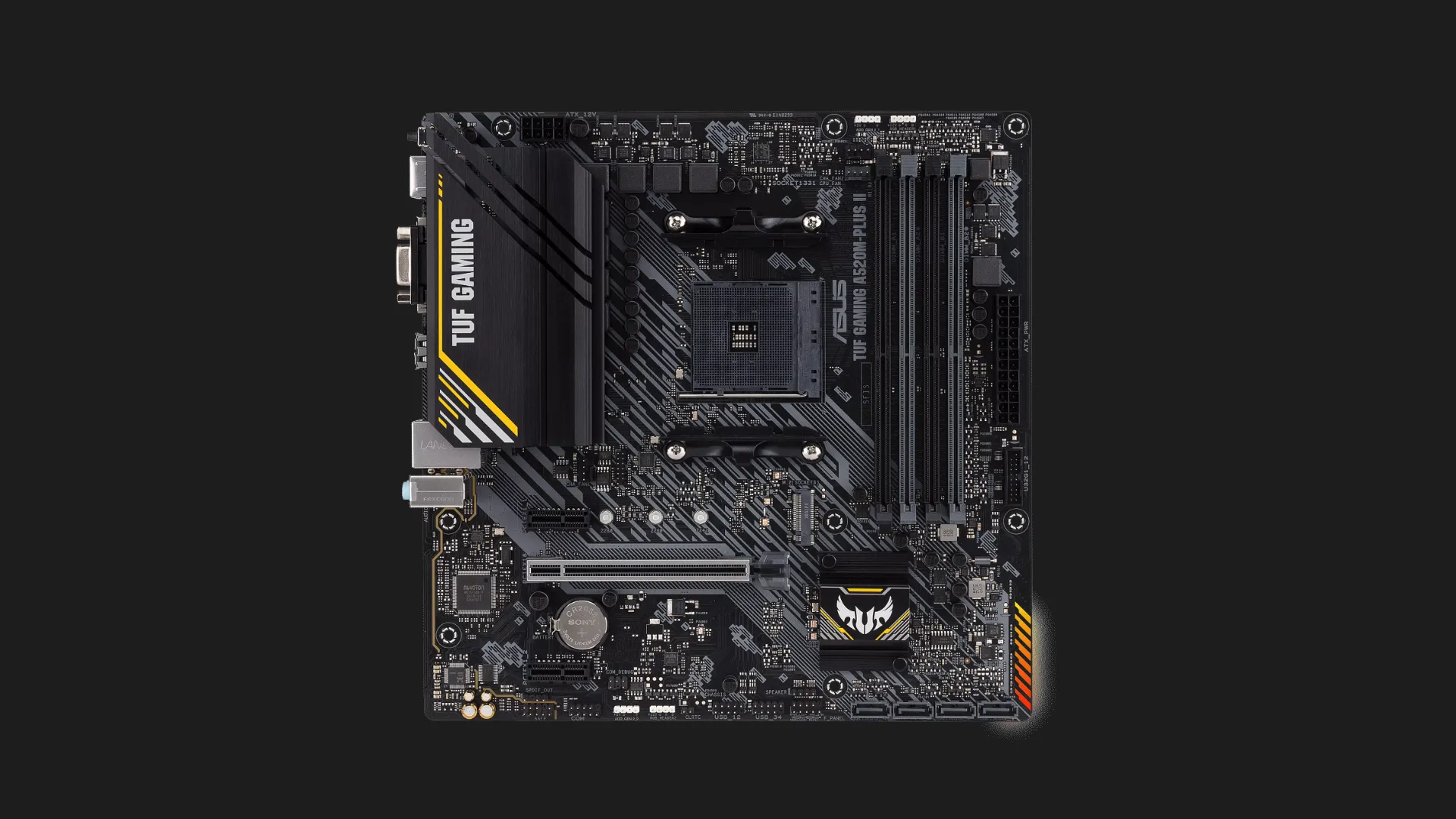 Материнська плата ASUS TUF GAMING A520M-PLUS II (90MB17G0-M0EAY0)