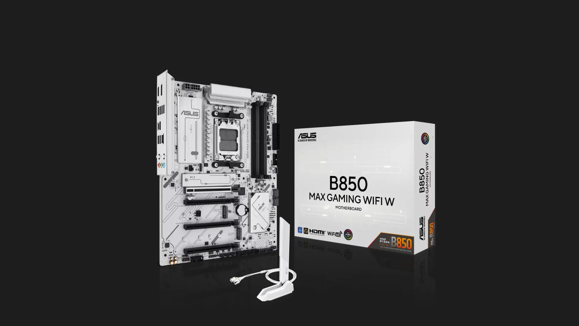 Материнська плата ASUS B850 MAX GAMING WIFI W (90MB1M10-M0EAY0)