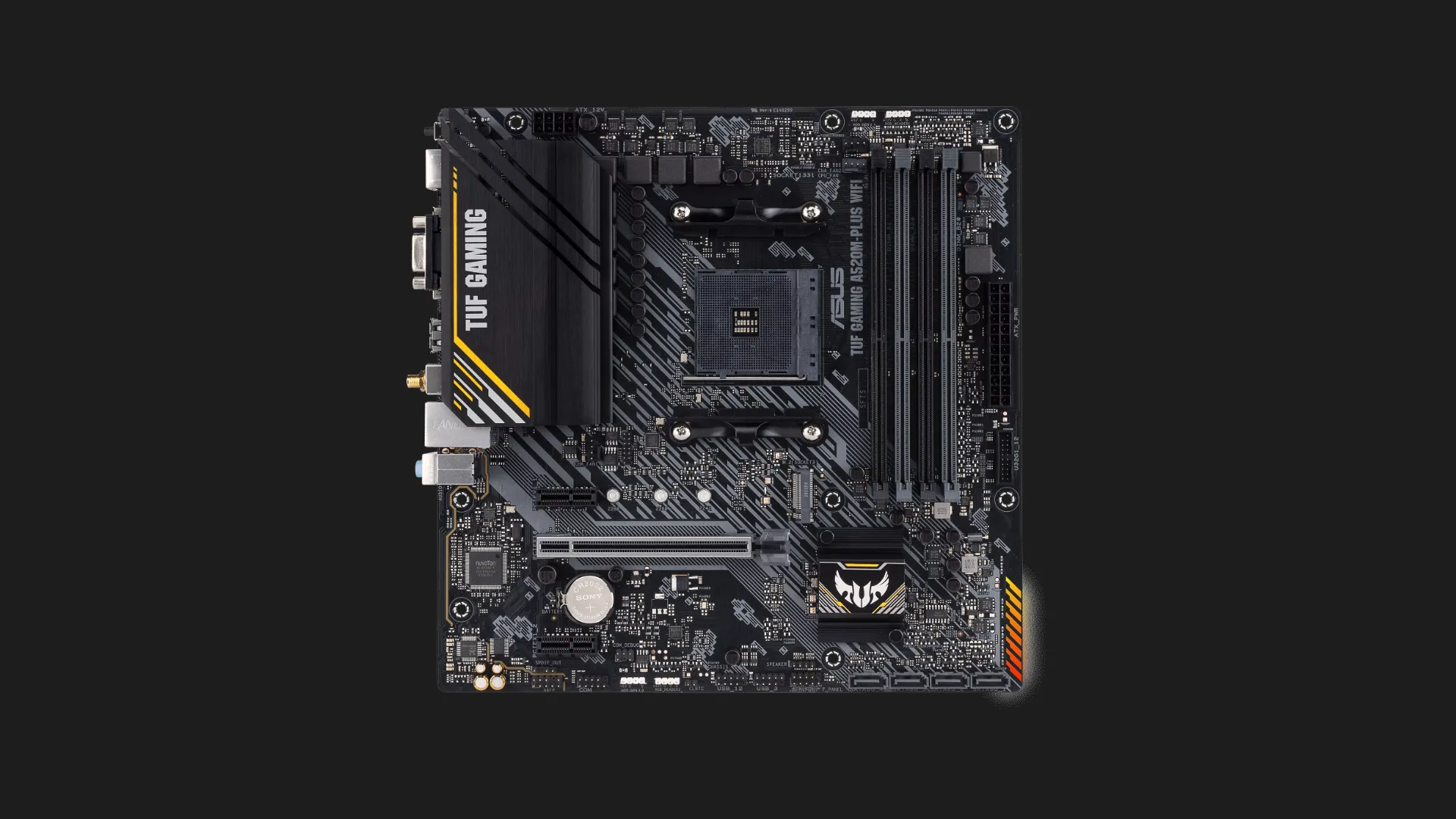 Материнська плата ASUS TUF GAMING A520M-PLUS WIFI (90MB17F0-M0EAY0)