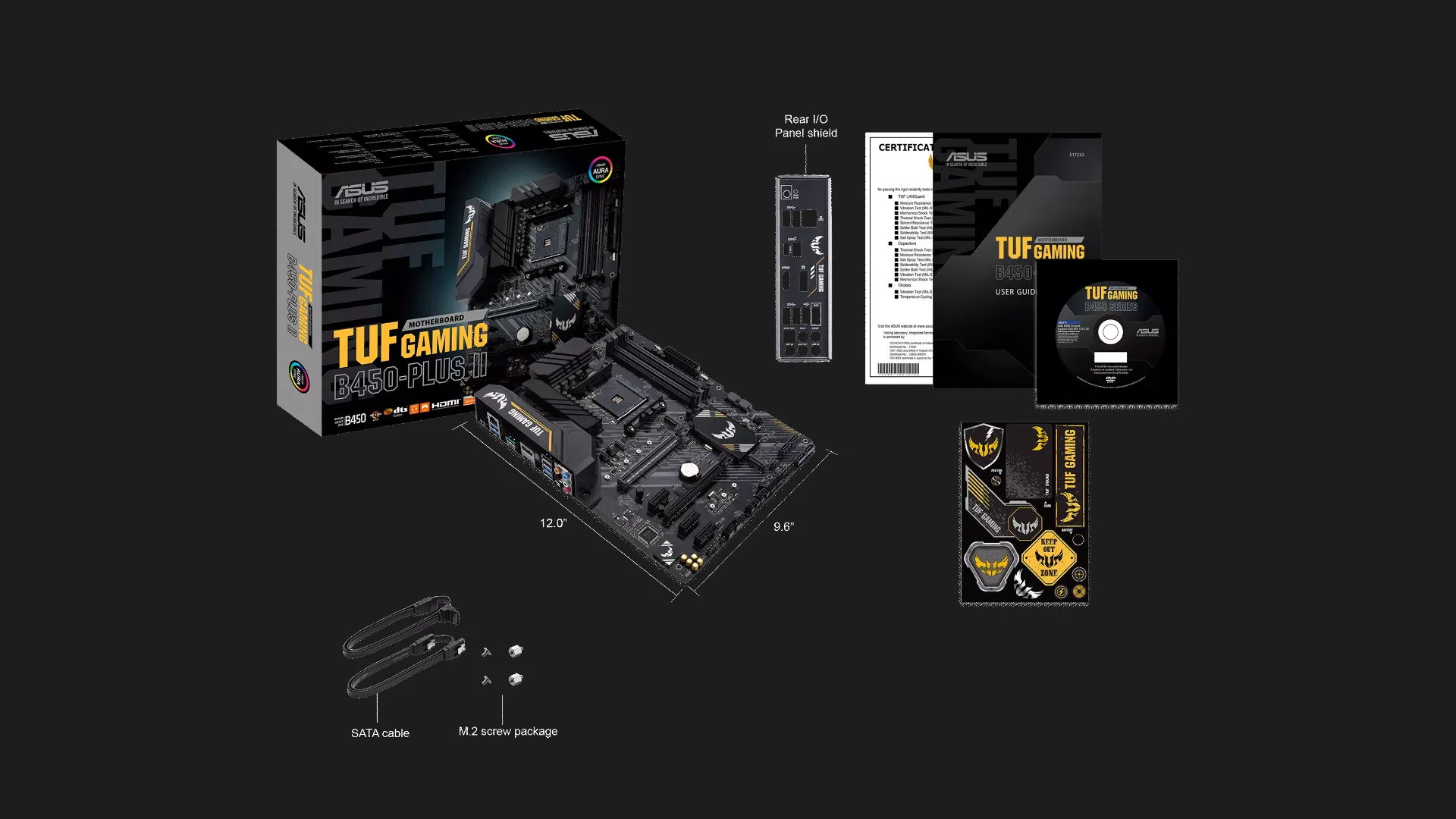 Материнська плата ASUS TUF GAMING B450-PLUS II (90MB1650-M0EAY0)