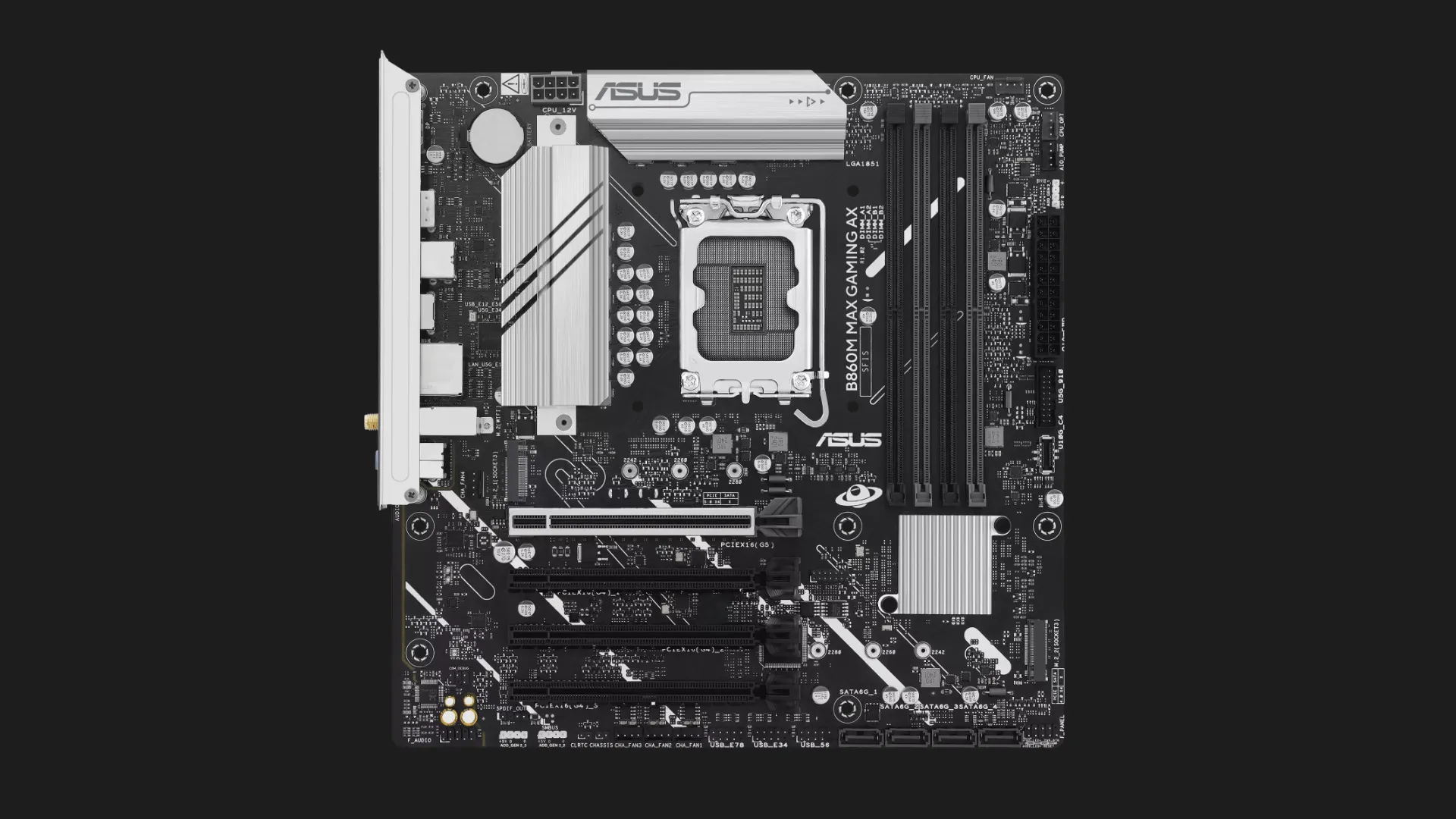 Материнська плата ASUS B860M MAX GAMING AX (90MB1JZ0-M0EAY0)