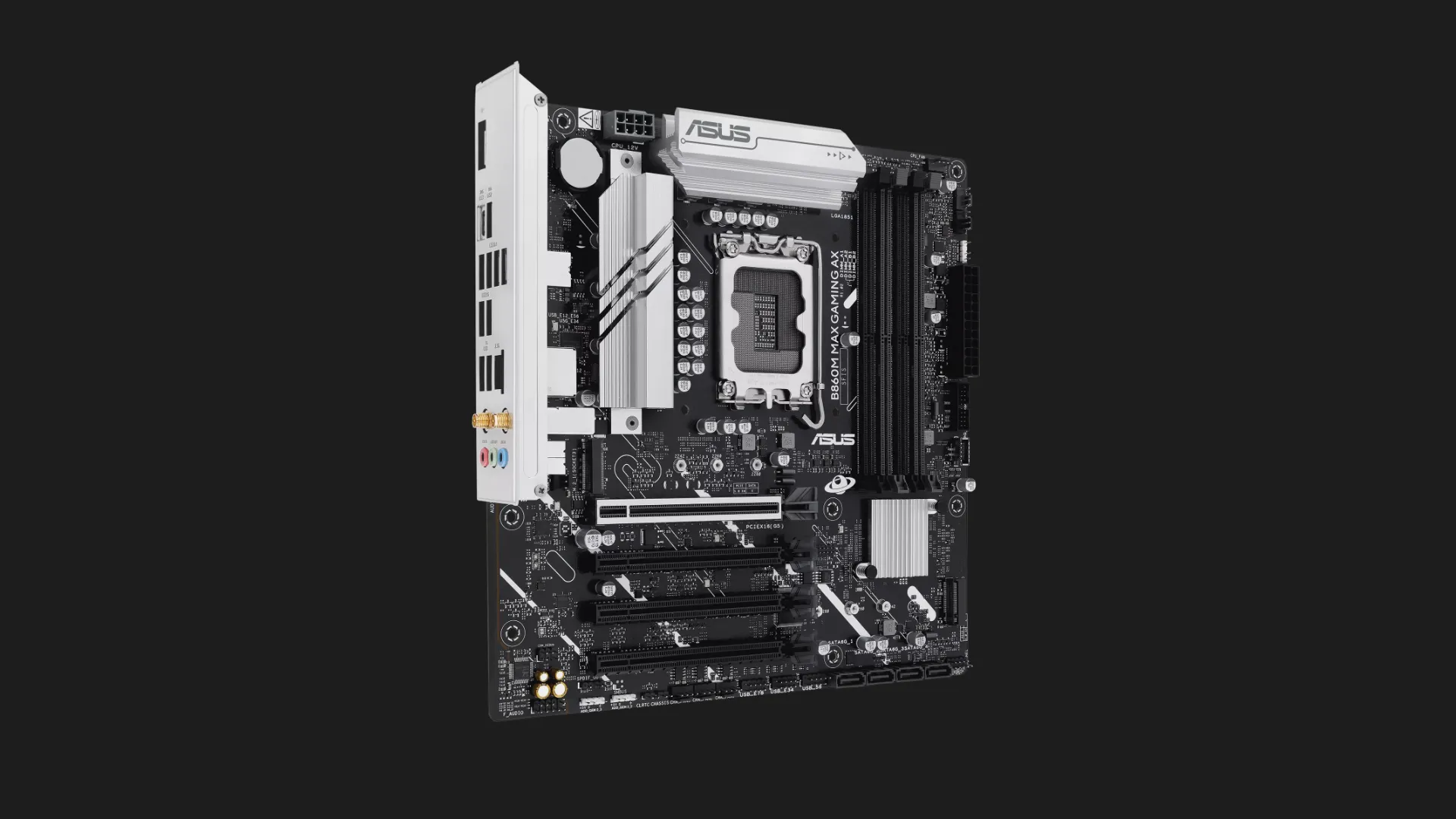 Материнська плата ASUS B860M MAX GAMING AX (90MB1JZ0-M0EAY0)