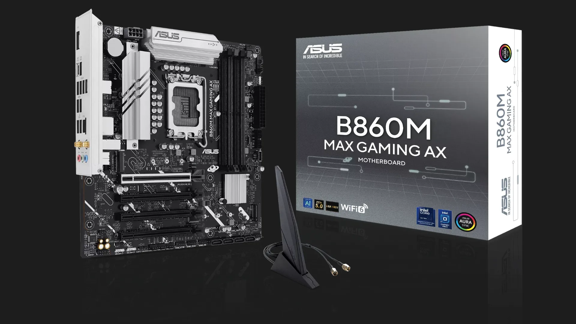 Материнська плата ASUS B860M MAX GAMING AX (90MB1JZ0-M0EAY0)