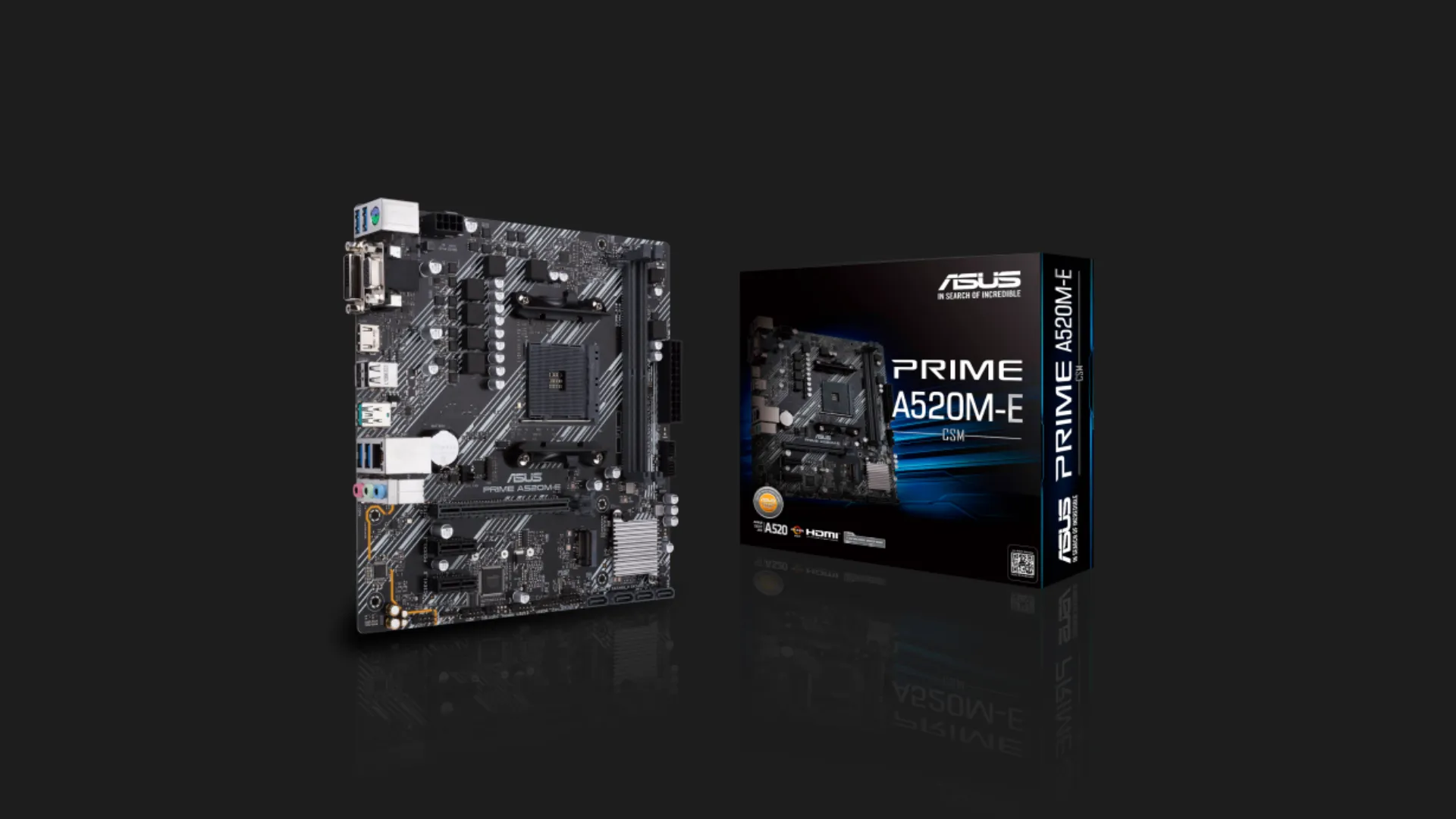 Материнська плата ASUS PRIME A520M-E/CSM (90MB1510-M0EAYC)